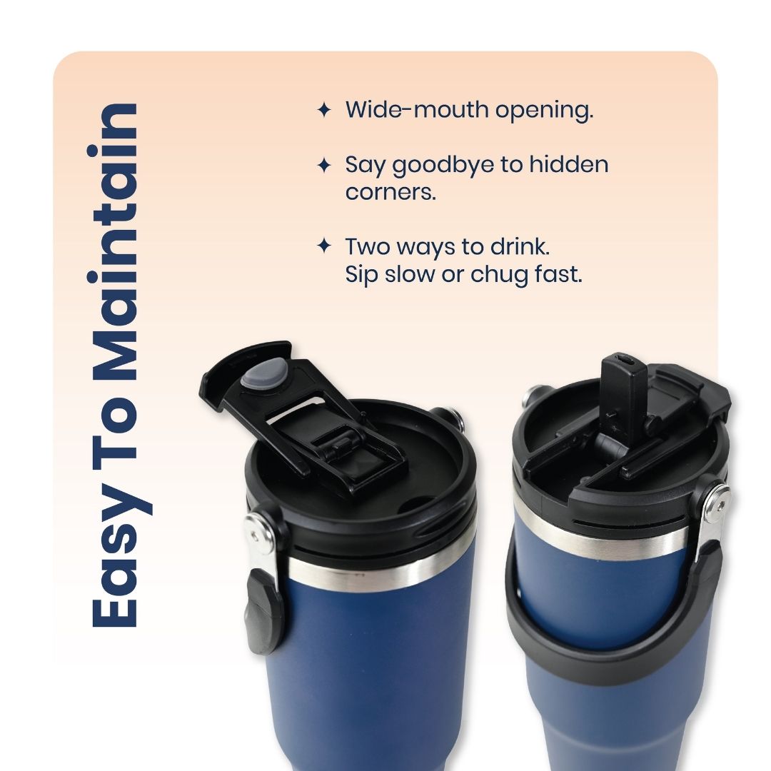 Flex Tumbler Navy Blue | Macmerise