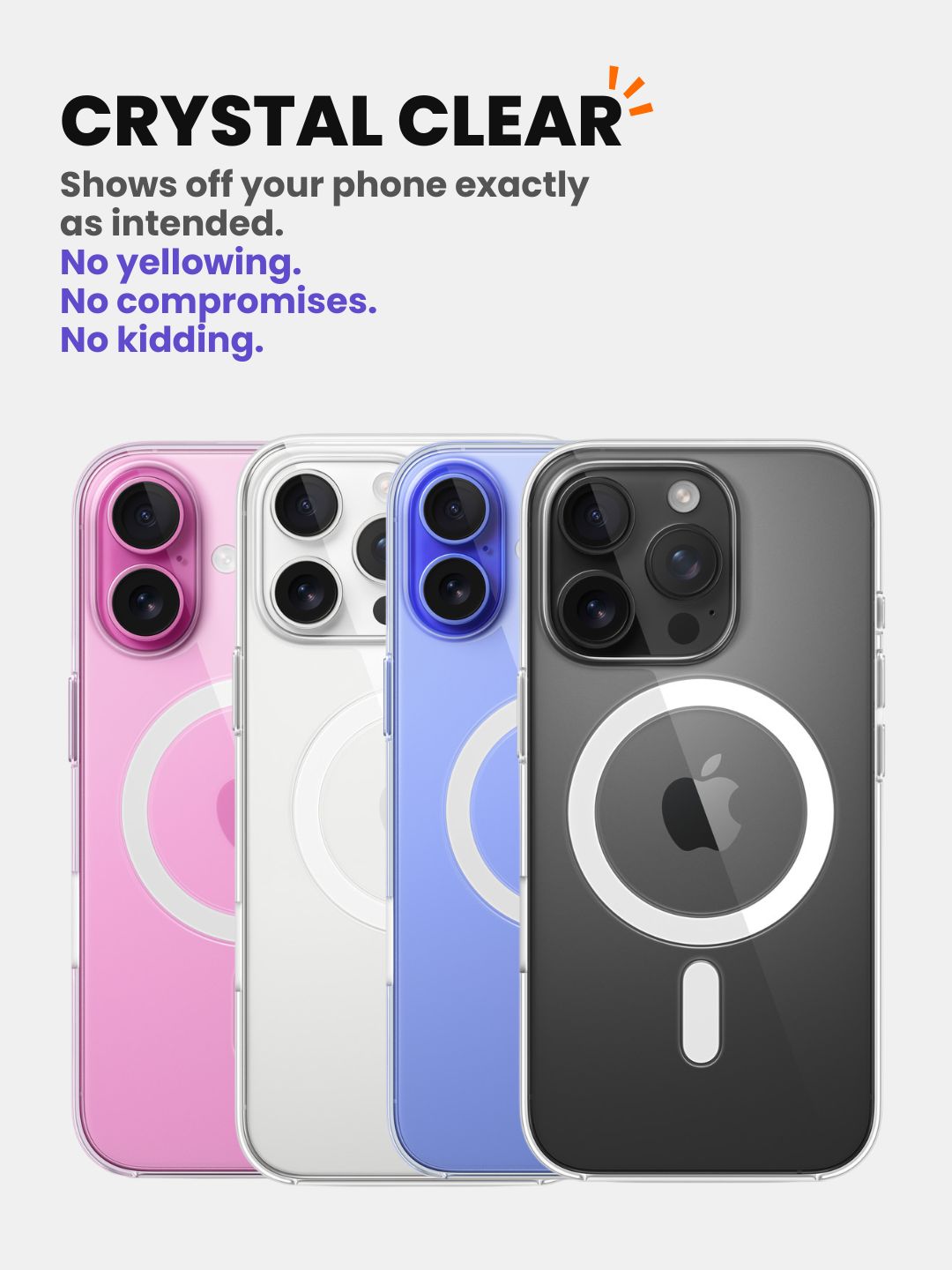 Basics - iPhone 16 Pro Max Cover - Clarity