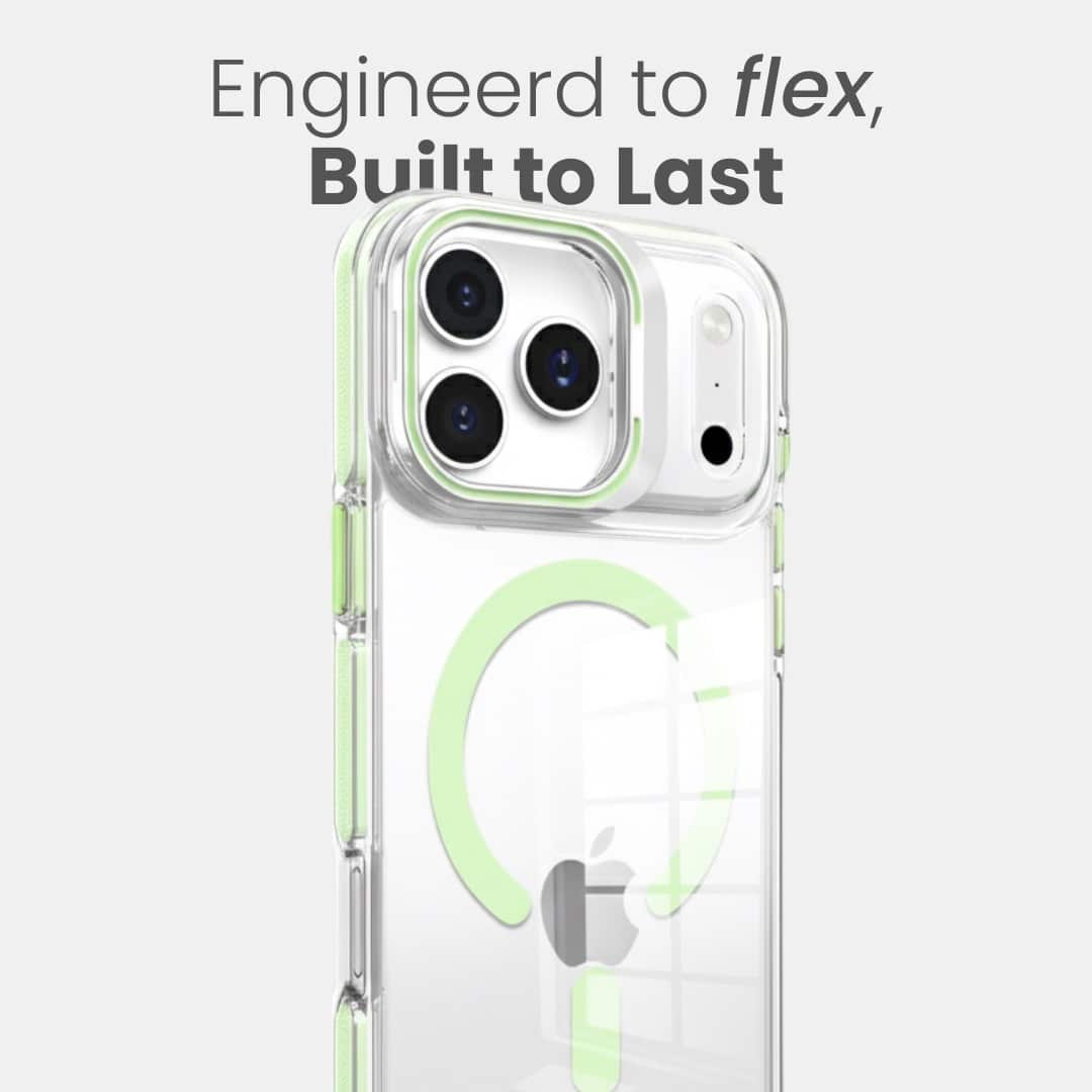 Basics - iPhone 17 Pro Max Cover - Clear Kickstand