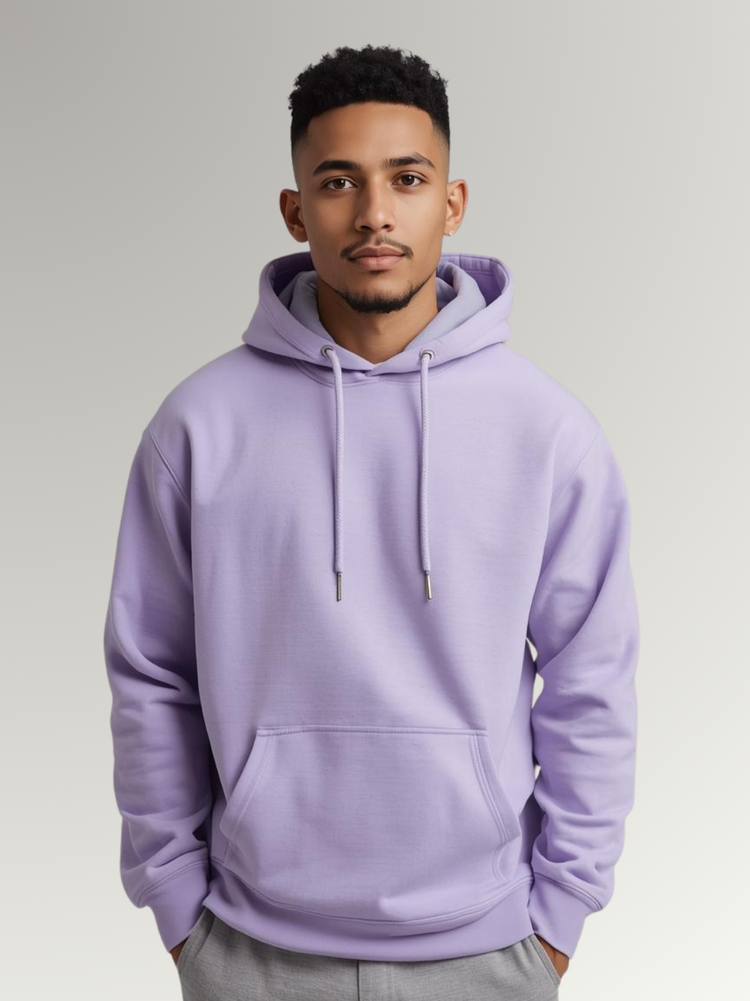 Basics - Mens Hoodie Lavender