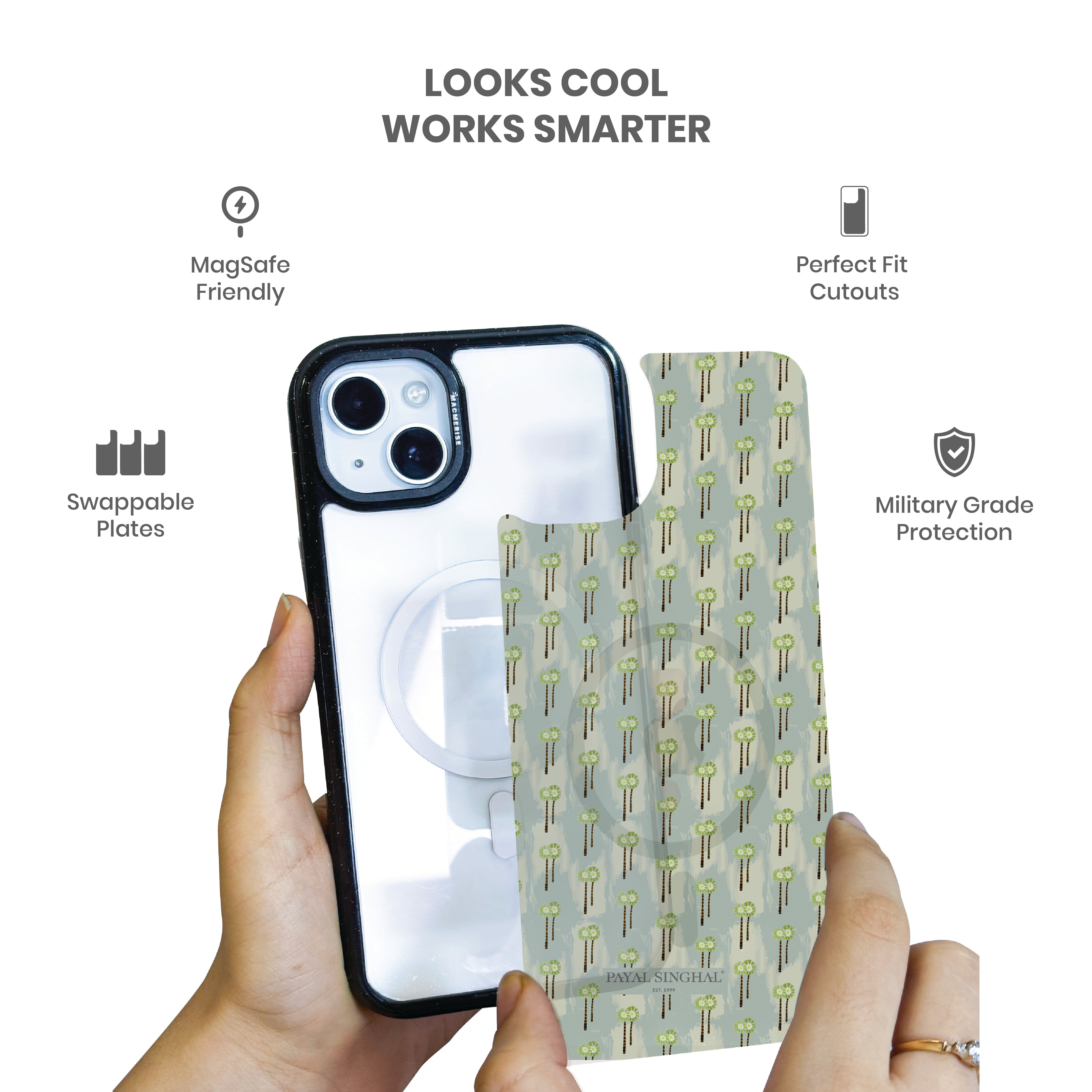 Payal Singhal Small Giant Palm - iPhone 16 Plus Cover - Situationship