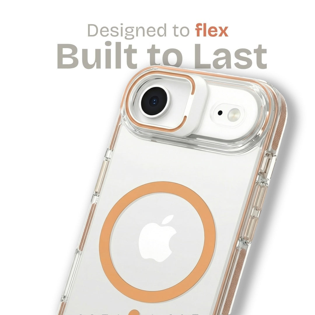 Clear Kickstand iPhone Case for iPhone Air Brown | Macmerise