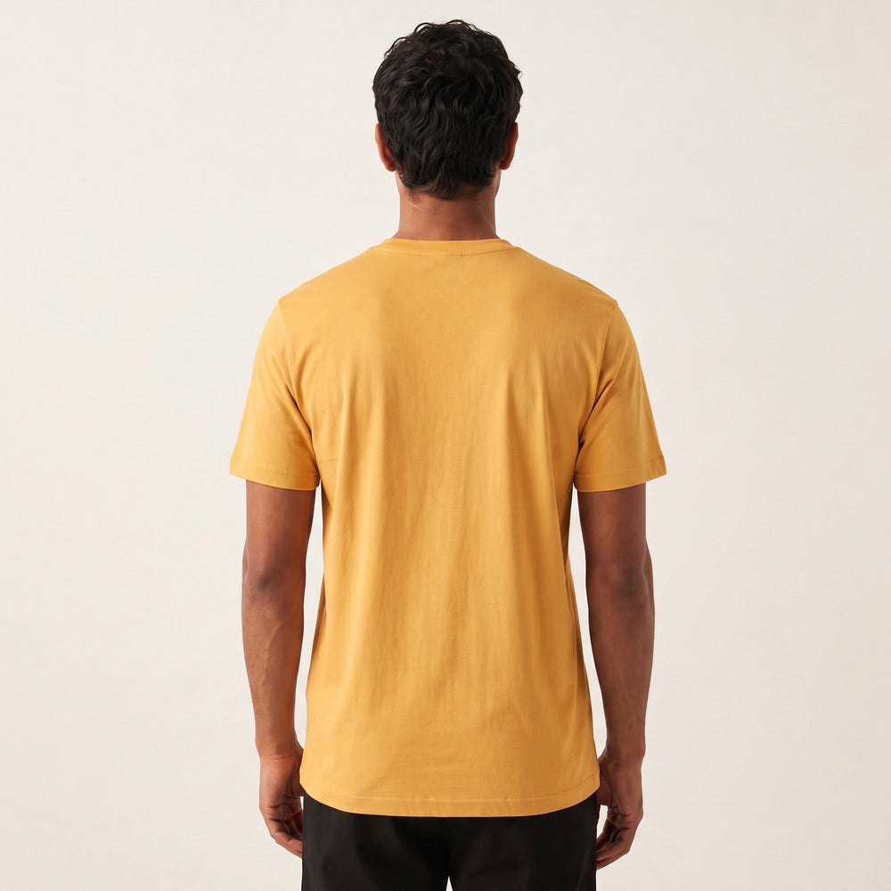Classic Golden Yellow Unisex T-Shirt - detail view | Macmerise