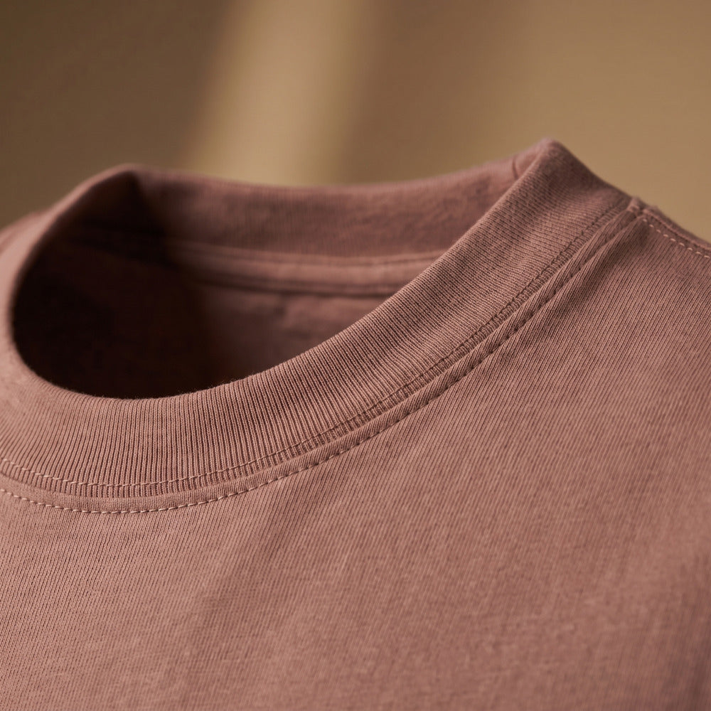 Classic Metallic Rose Unisex T-Shirt - detail view | Macmerise