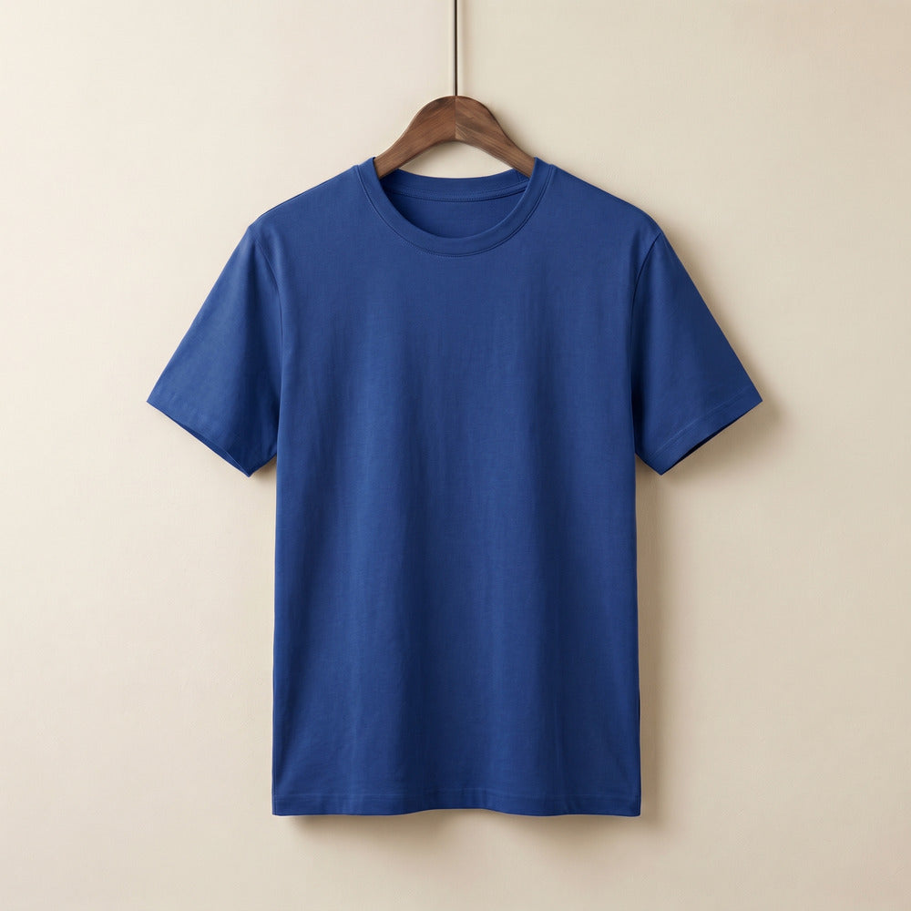 Classic Royal Blue Unisex T-Shirt - front view | Macmerise