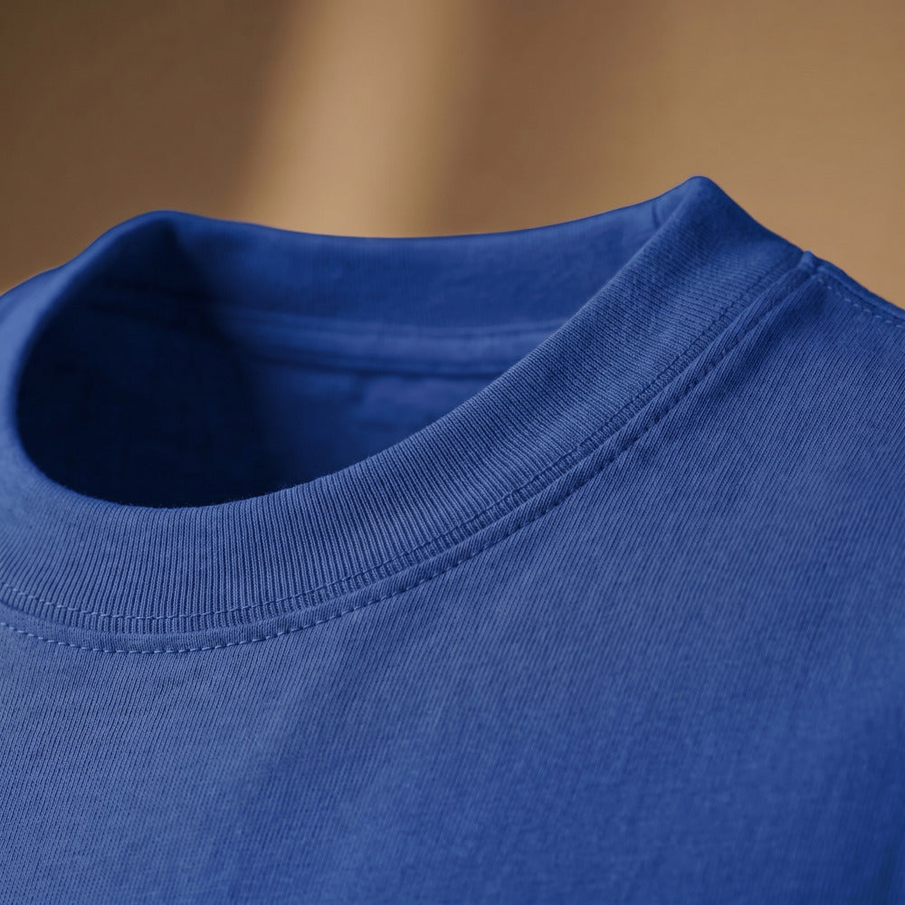 Classic Royal Blue Unisex T-Shirt - detail view | Macmerise