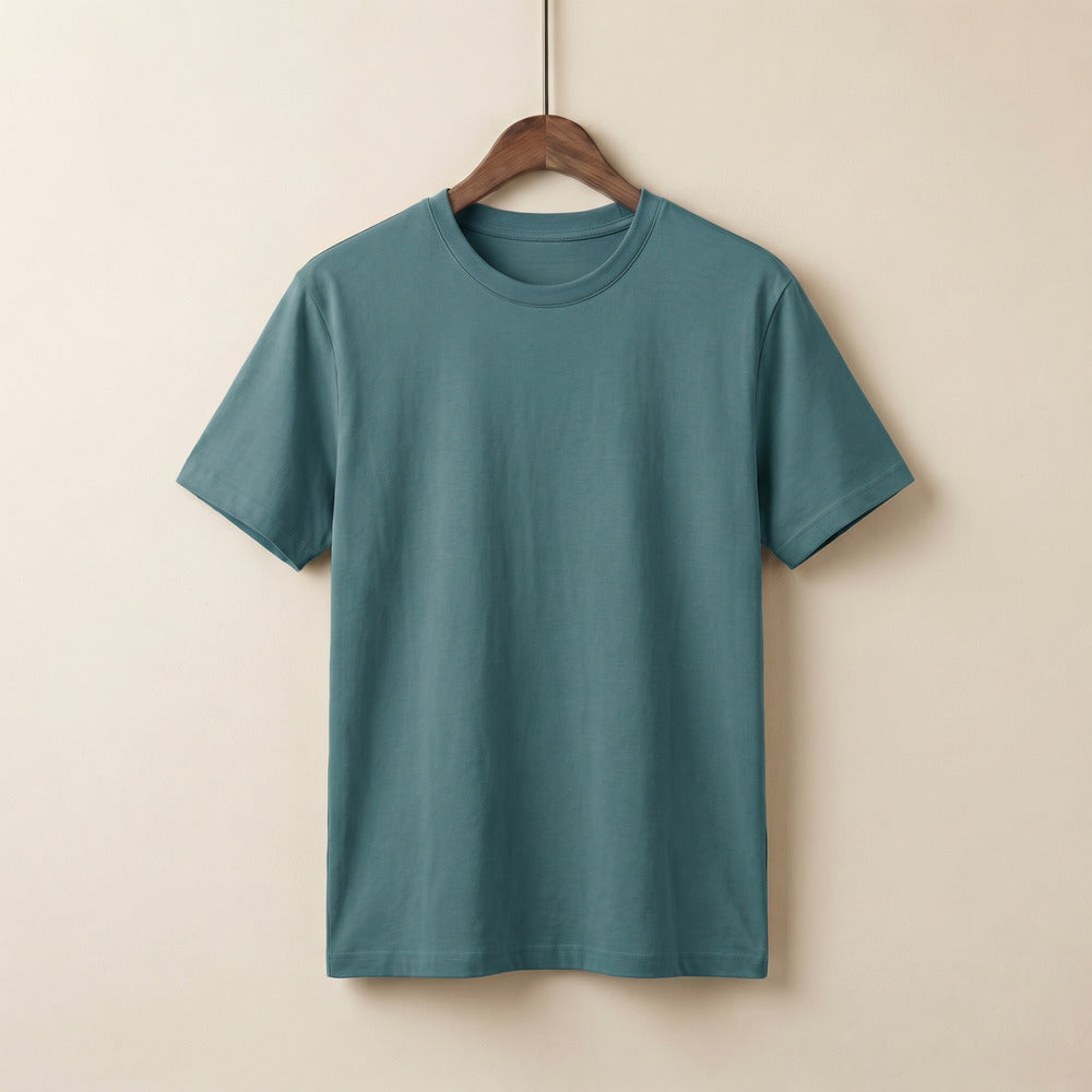 Classic Sapphire Blue Unisex T-Shirt - front view | Macmerise