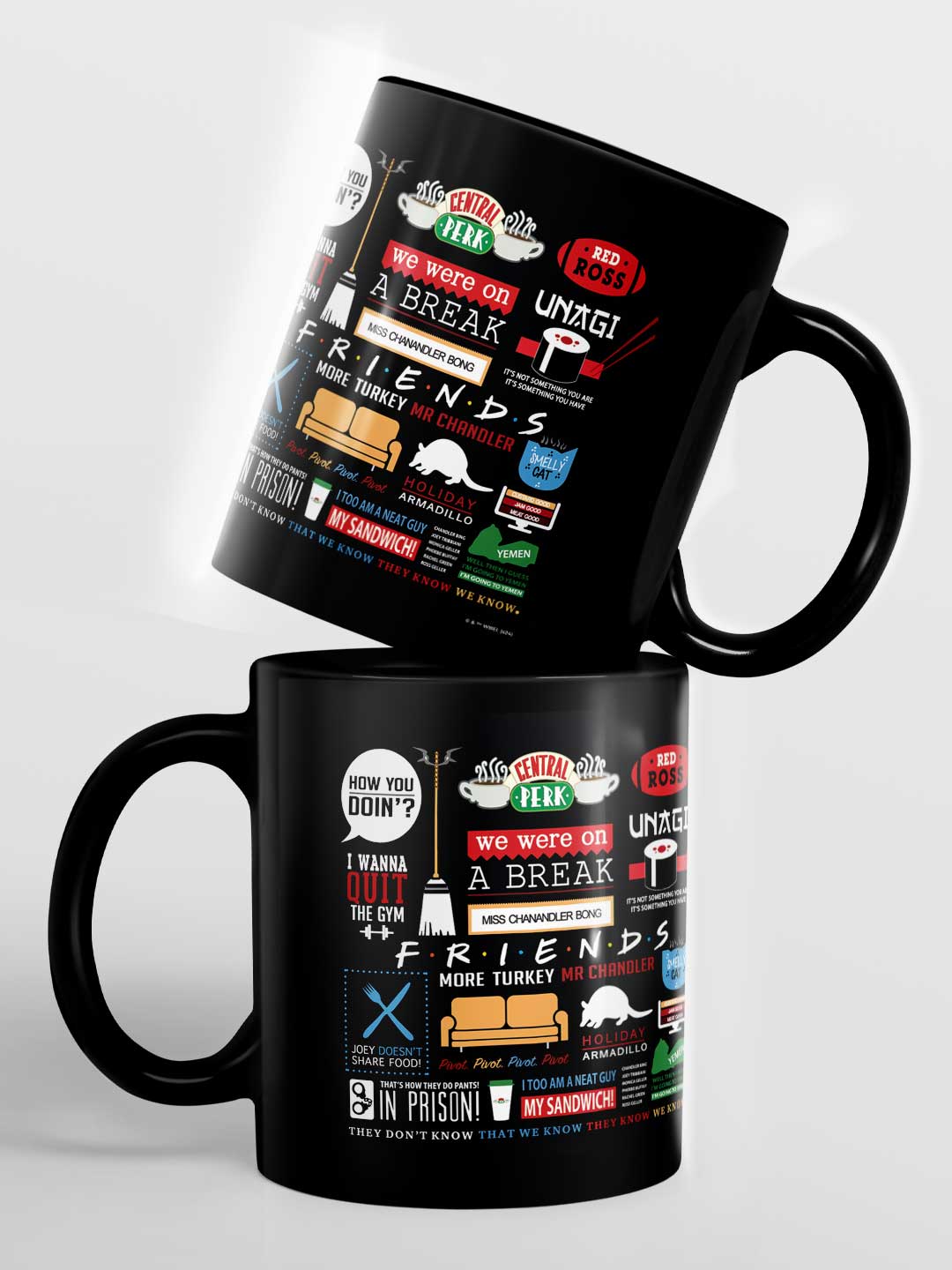 Friends Doodle - Coffee Mug