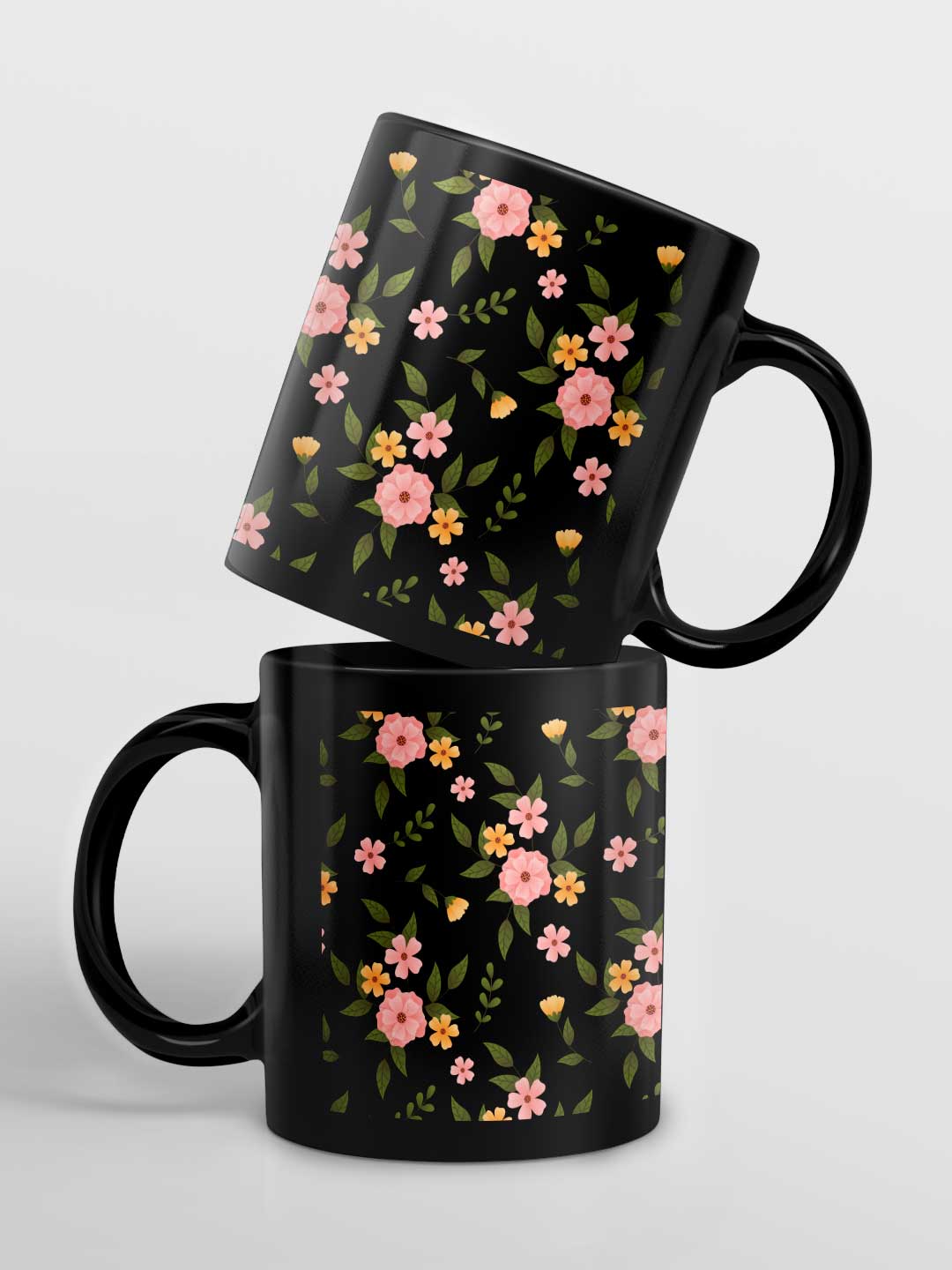 SK Periwinkle Black - Coffee Mug