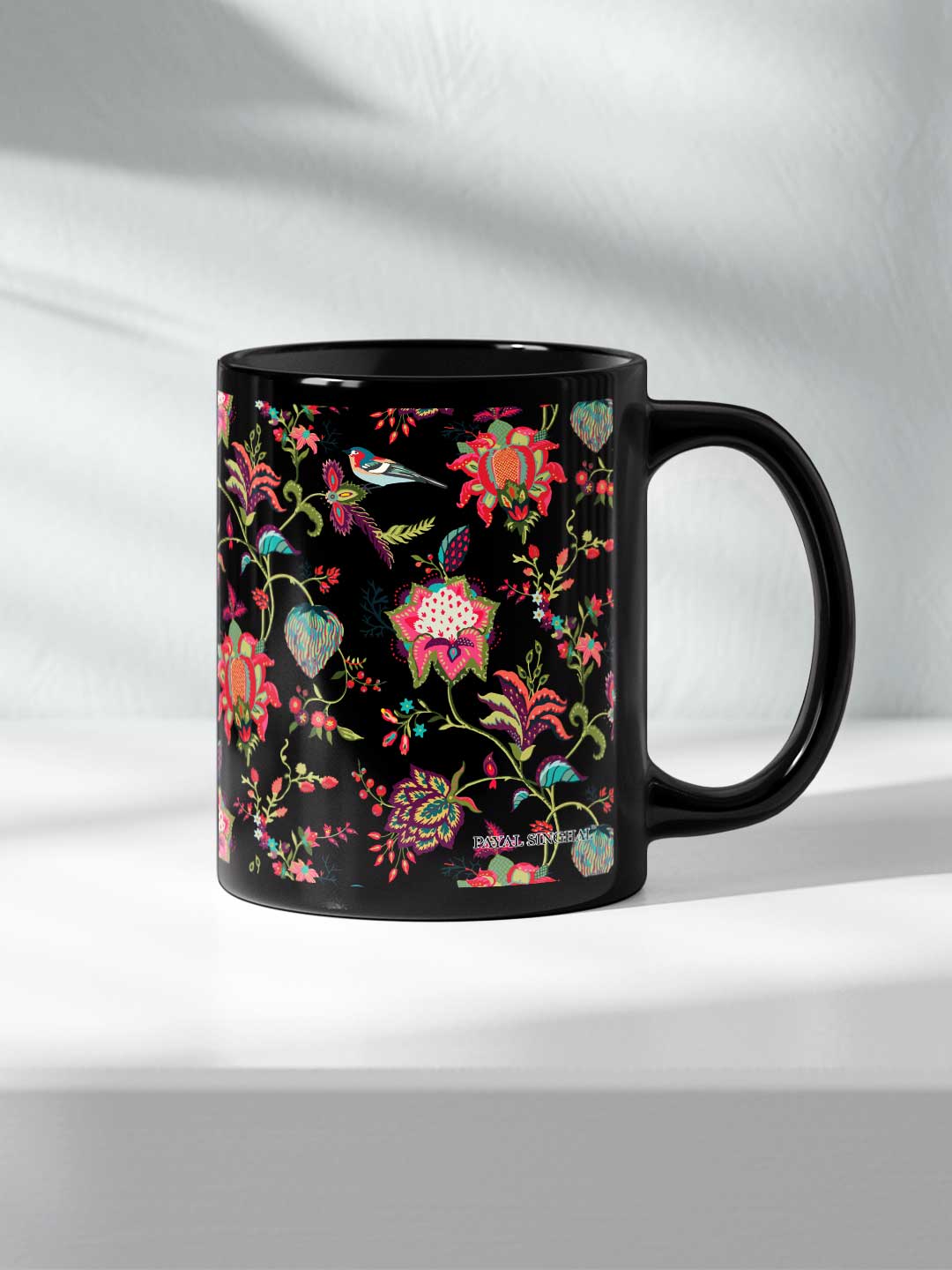 Payal Singhal Chidiya Black - Coffee Mug
