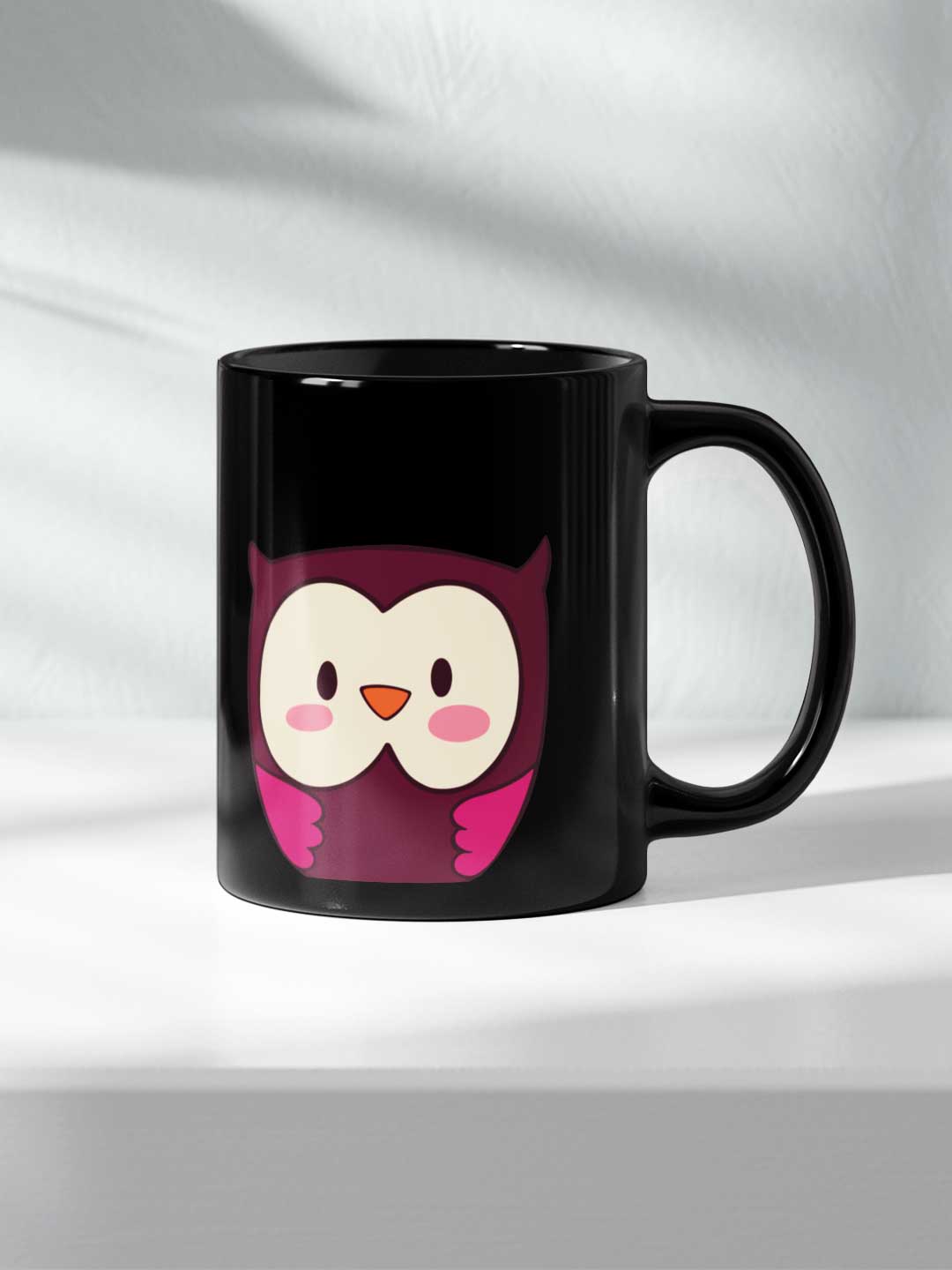 Purple Owl - Coffee Mug