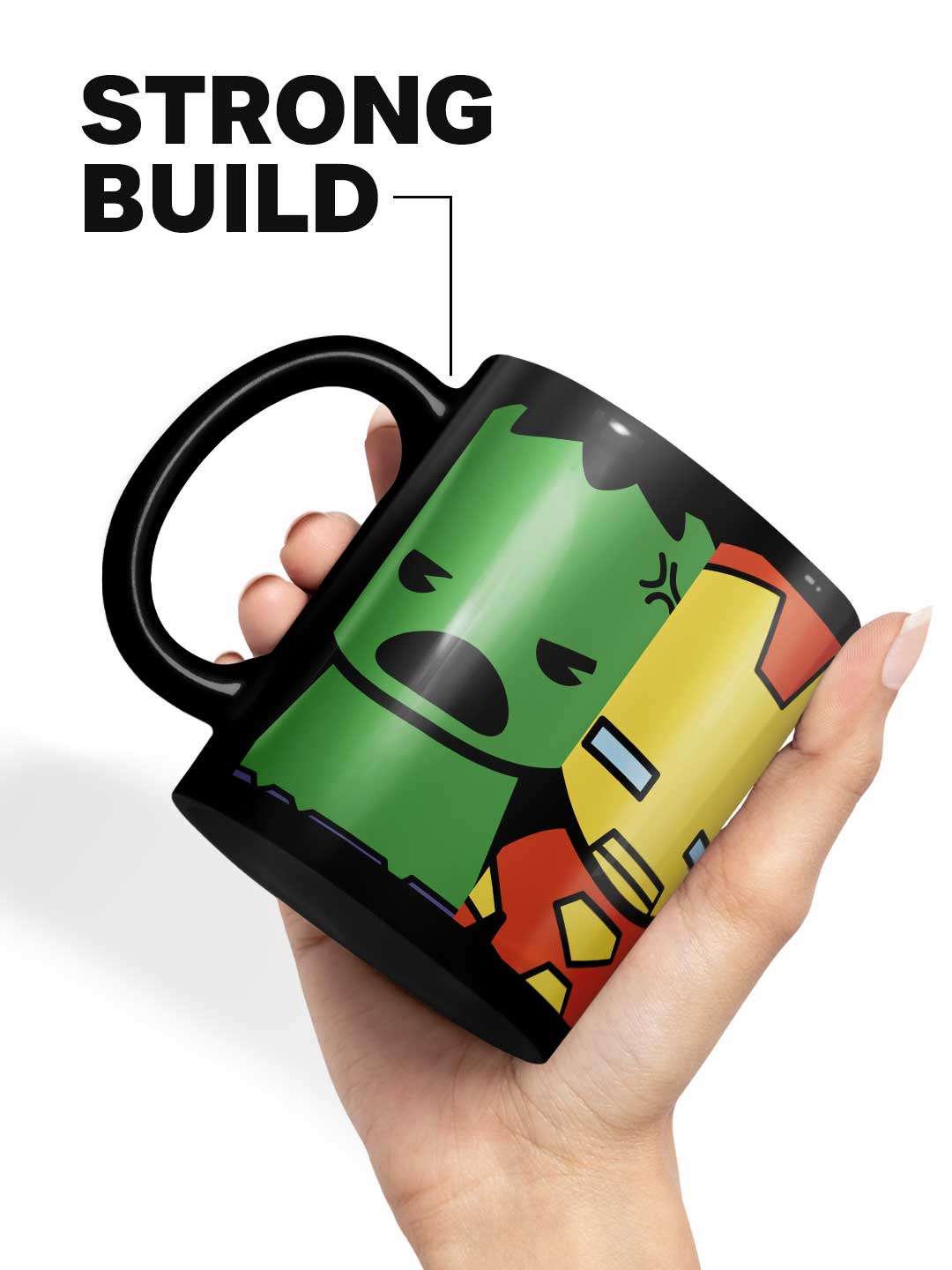 Kawaii Marvel Superheroes - Coffee Mug