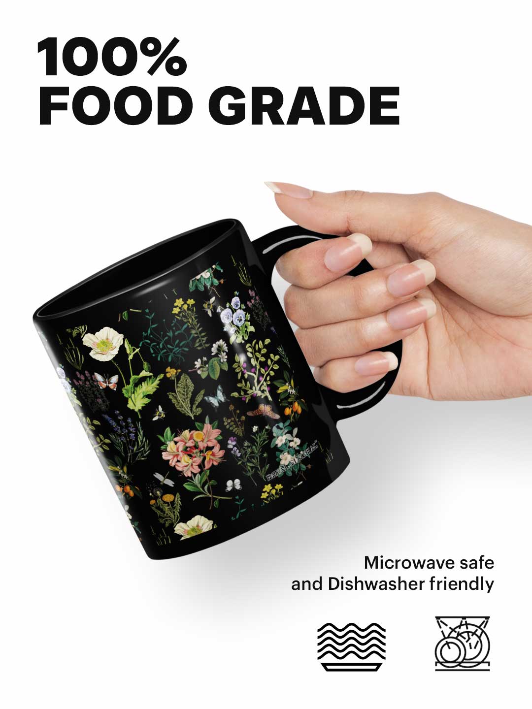 Payal Singhal Titli Black - Coffee Mug