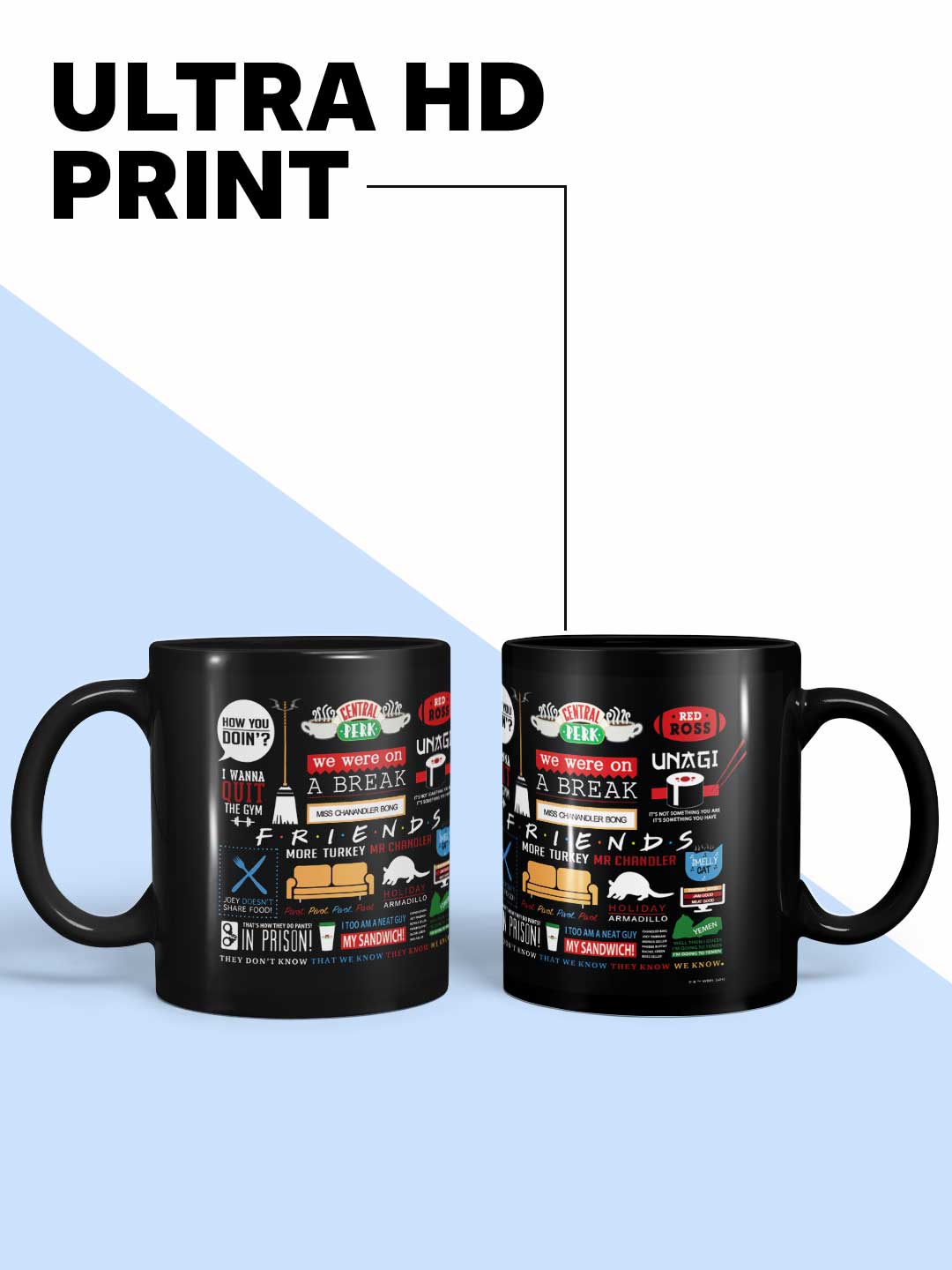 Friends Doodle - Coffee Mug