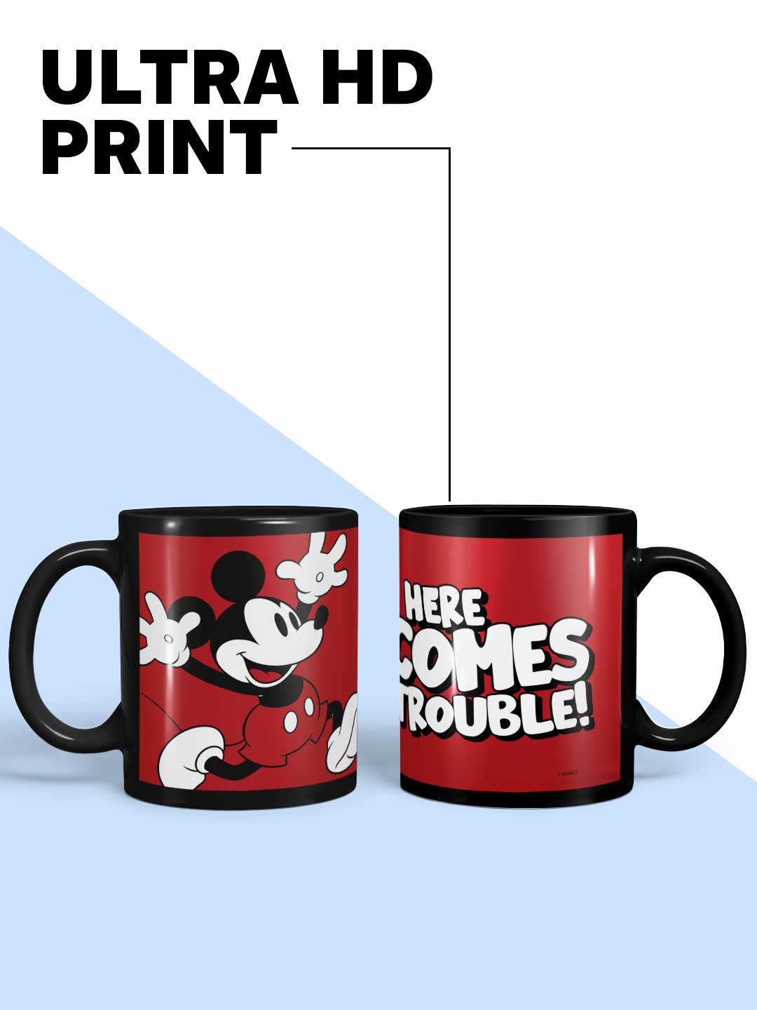 Mickey Brings Trouble - Coffee Mug