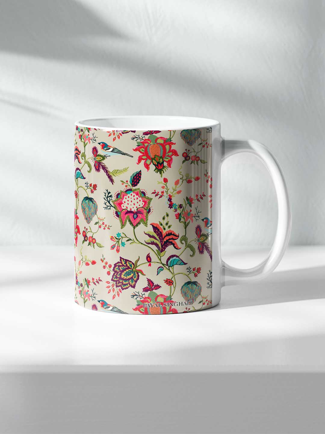 Payal Singhal Chidiya Beige - Coffee Mug