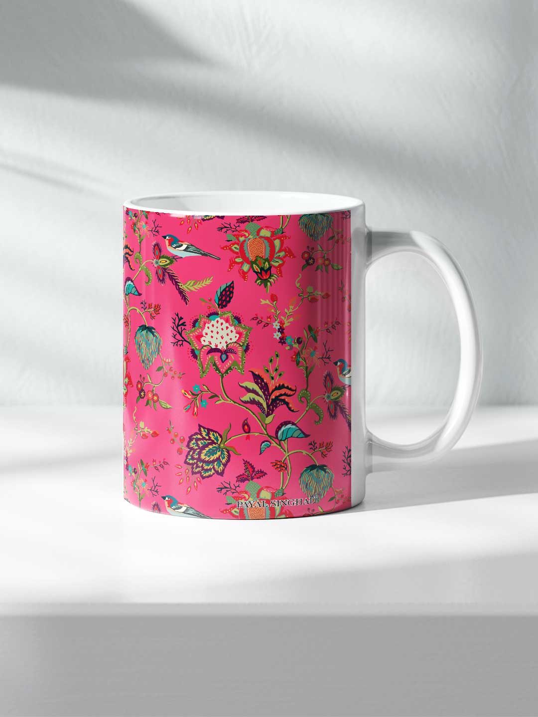 Payal Singhal Chidiya Pink - Coffee Mug