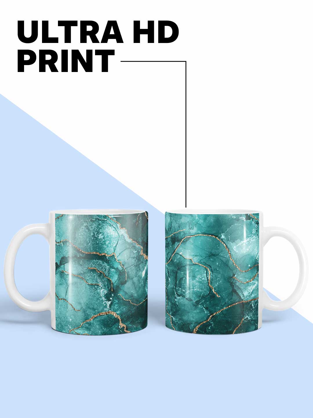 Cobalt Serenity - Coffee Mug