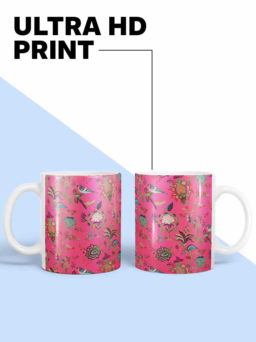 Payal Singhal Chidiya Pink - Coffee Mug