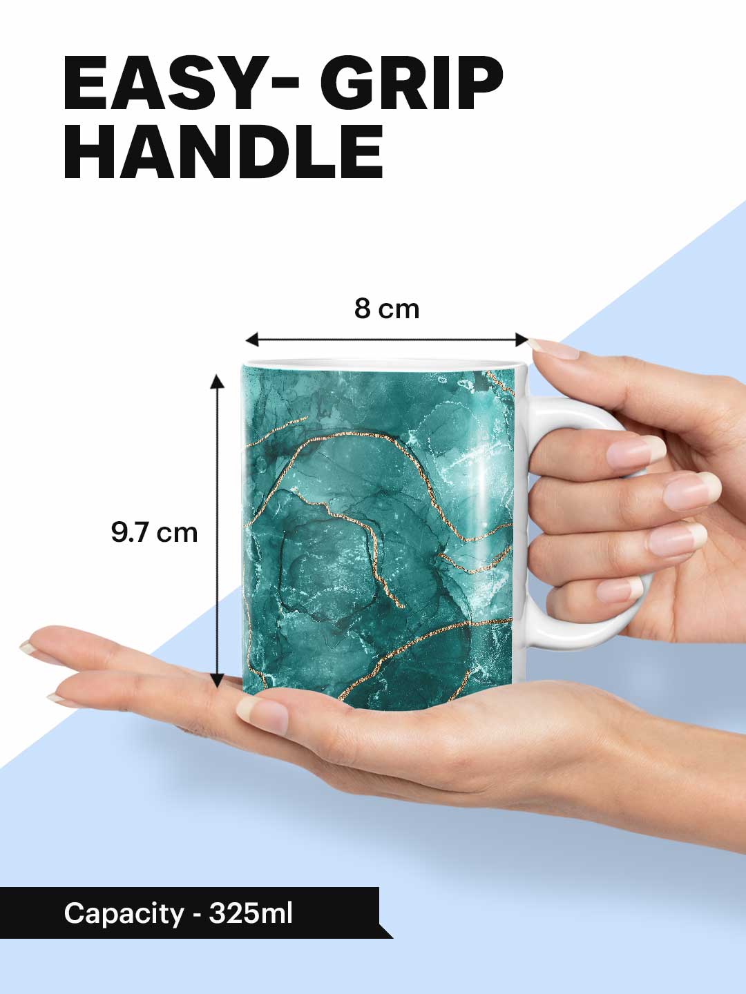 Cobalt Serenity - Coffee Mug