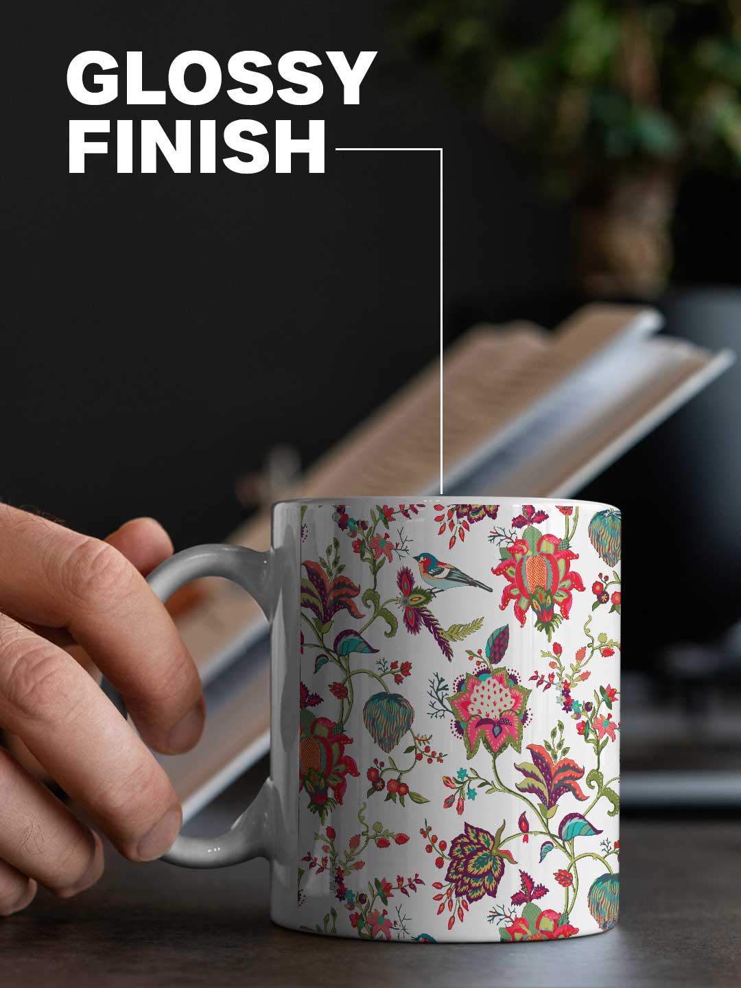 Payal Singhal Chidiya White - Coffee Mug