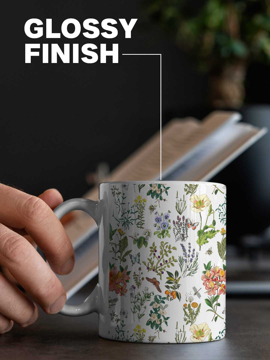 Payal Singhal Titli White - Coffee Mug