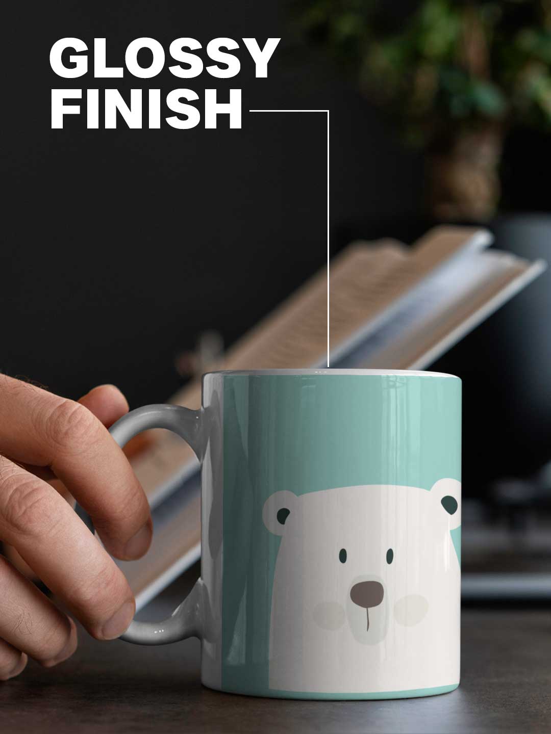White Bear - Coffee Mug