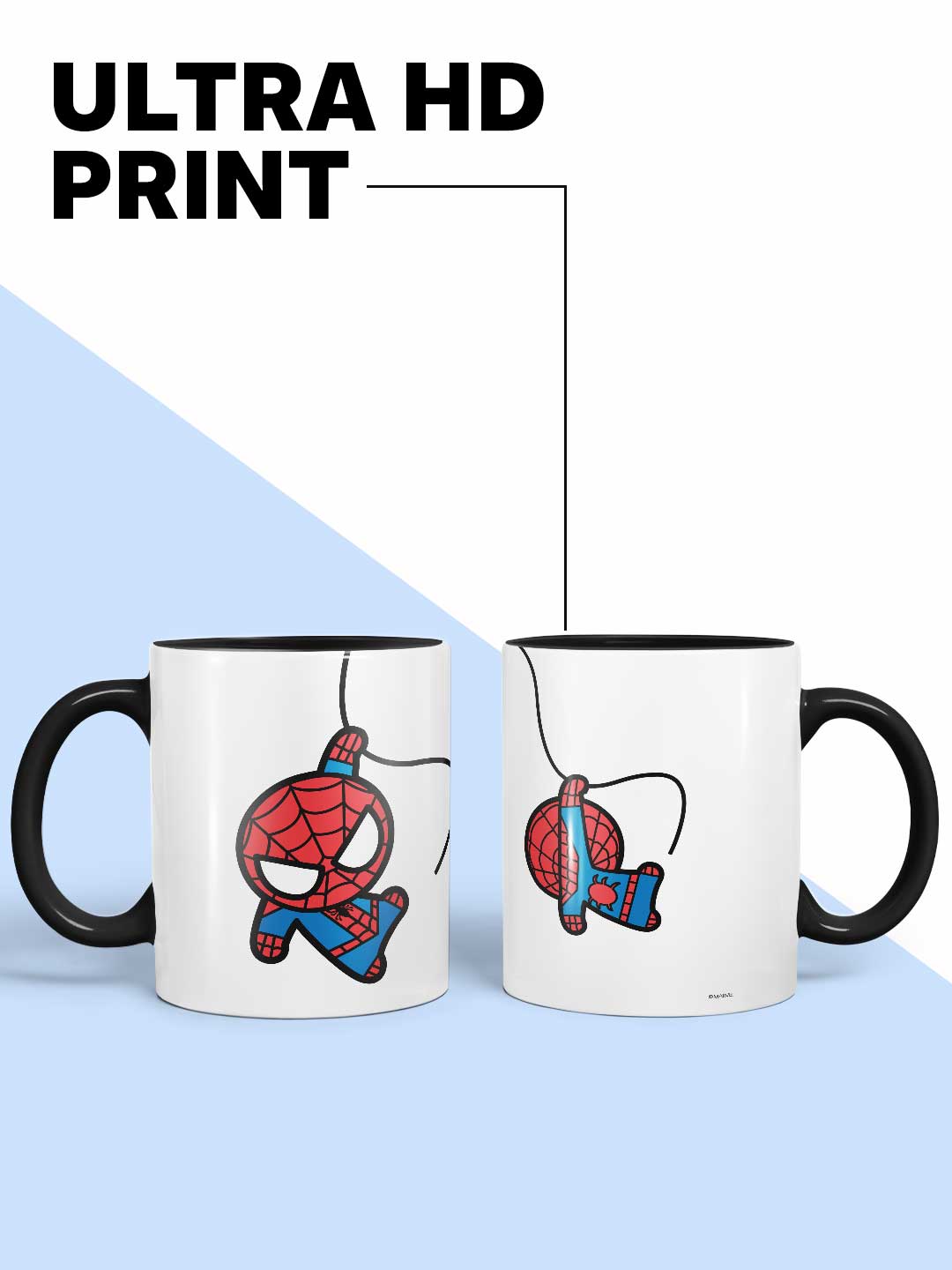 Spider Man Comic Kawaii - Coffee Mug