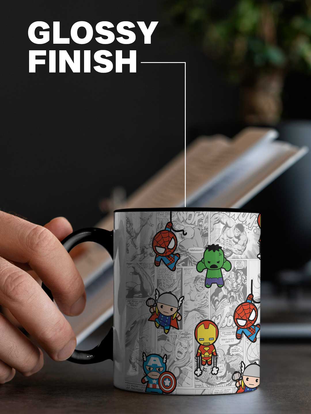 Kawaii Avengers - Coffee Mug