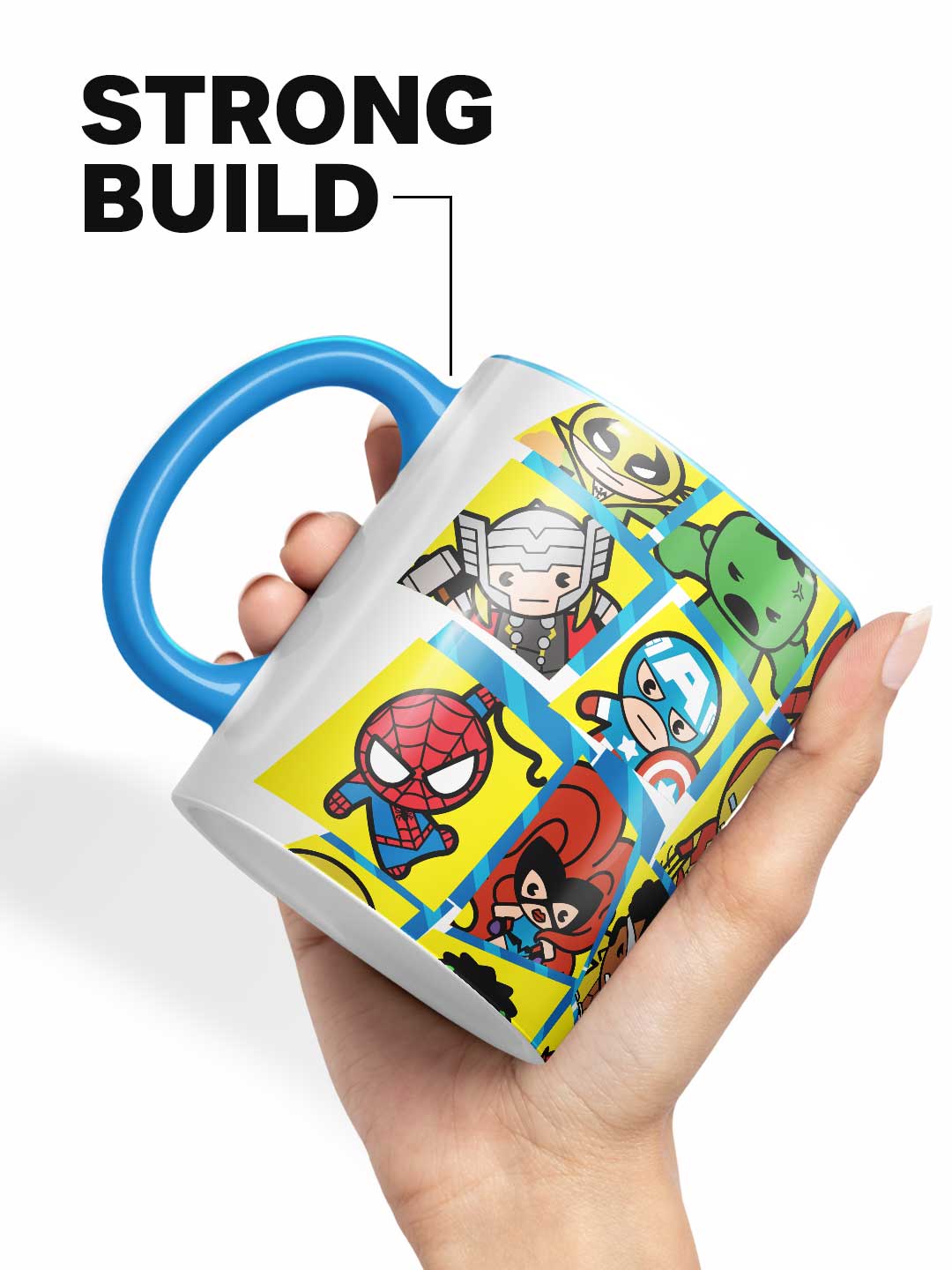 Kawaii Marvel Heroes - Coffee Mug