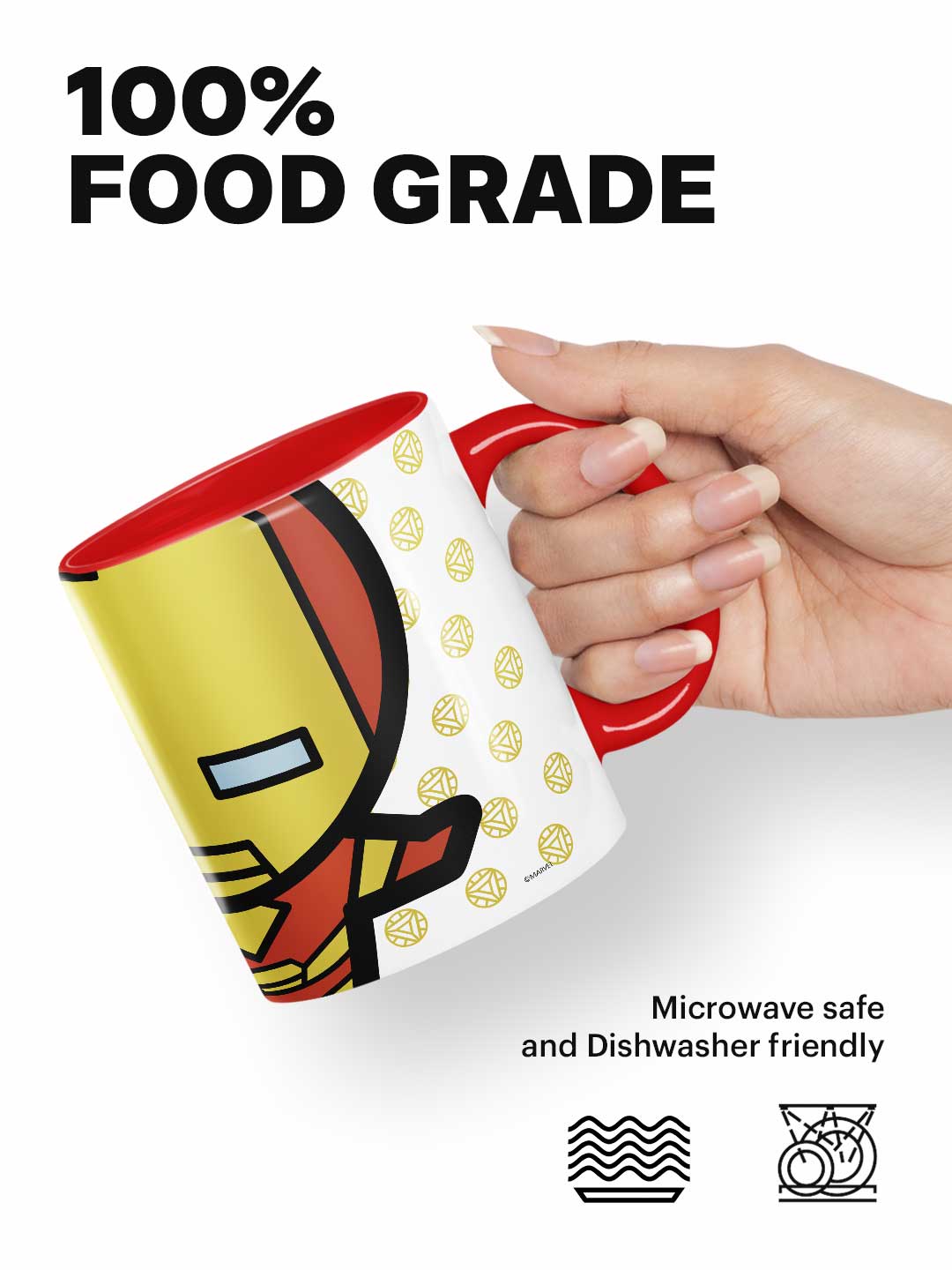 Iron Man Comic Kawaii - Coffee Mug