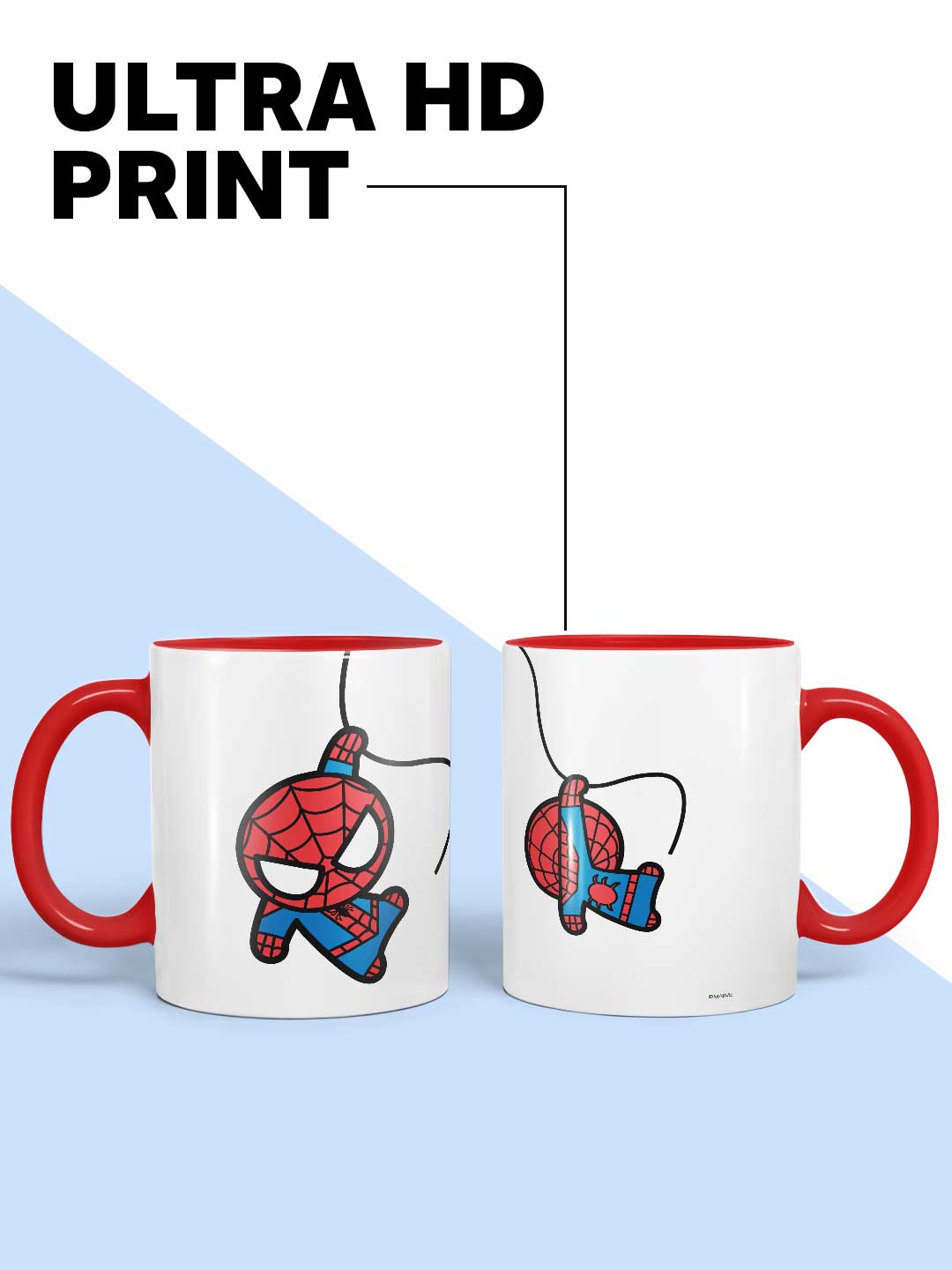 Spider Man Comic Kawaii - Coffee Mug