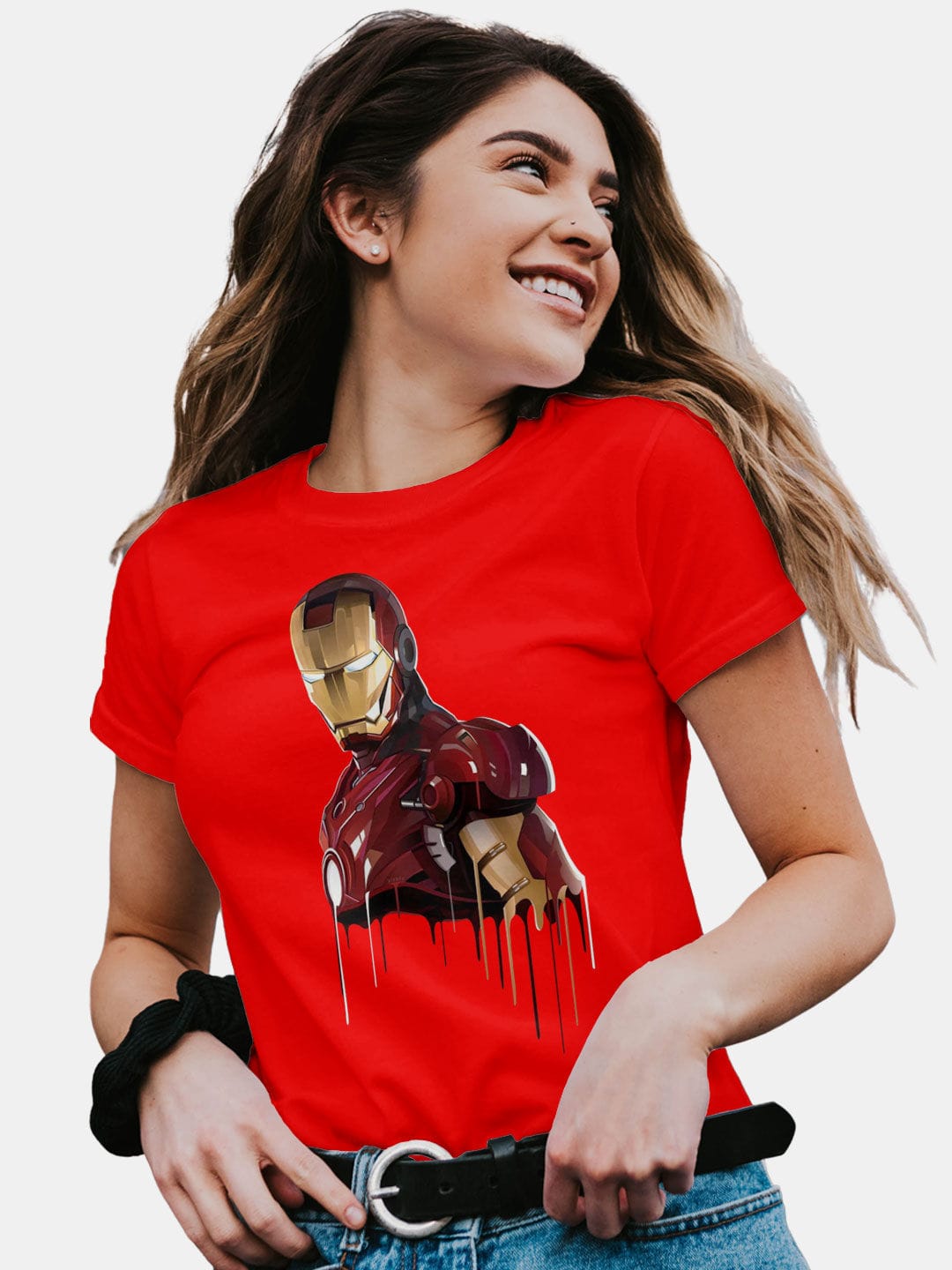 ironmanmarkiv-womenst-shirt-red-xl