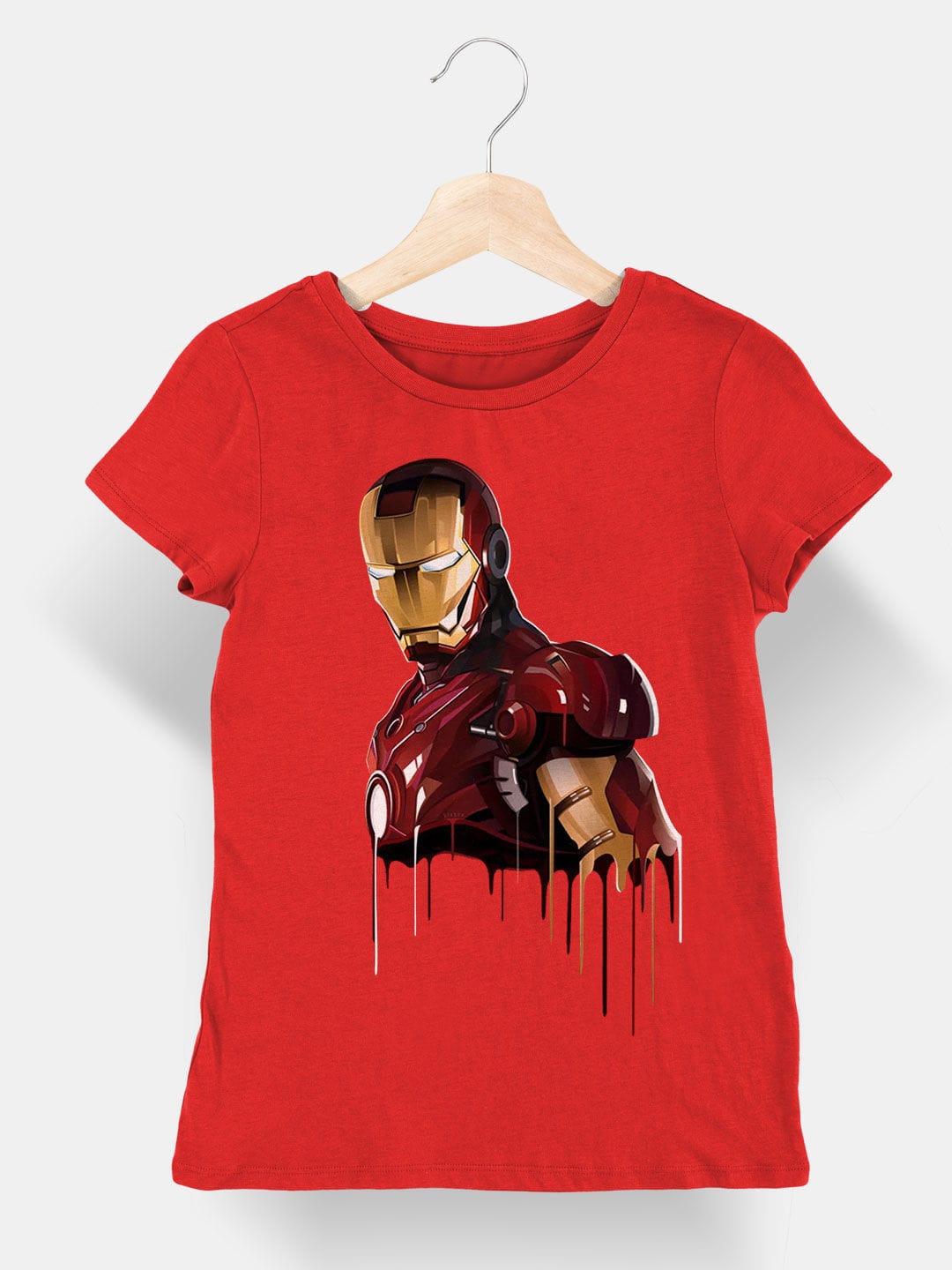 Iron Man Mark IV Womens T-Shirt Red XL Buy Online in India