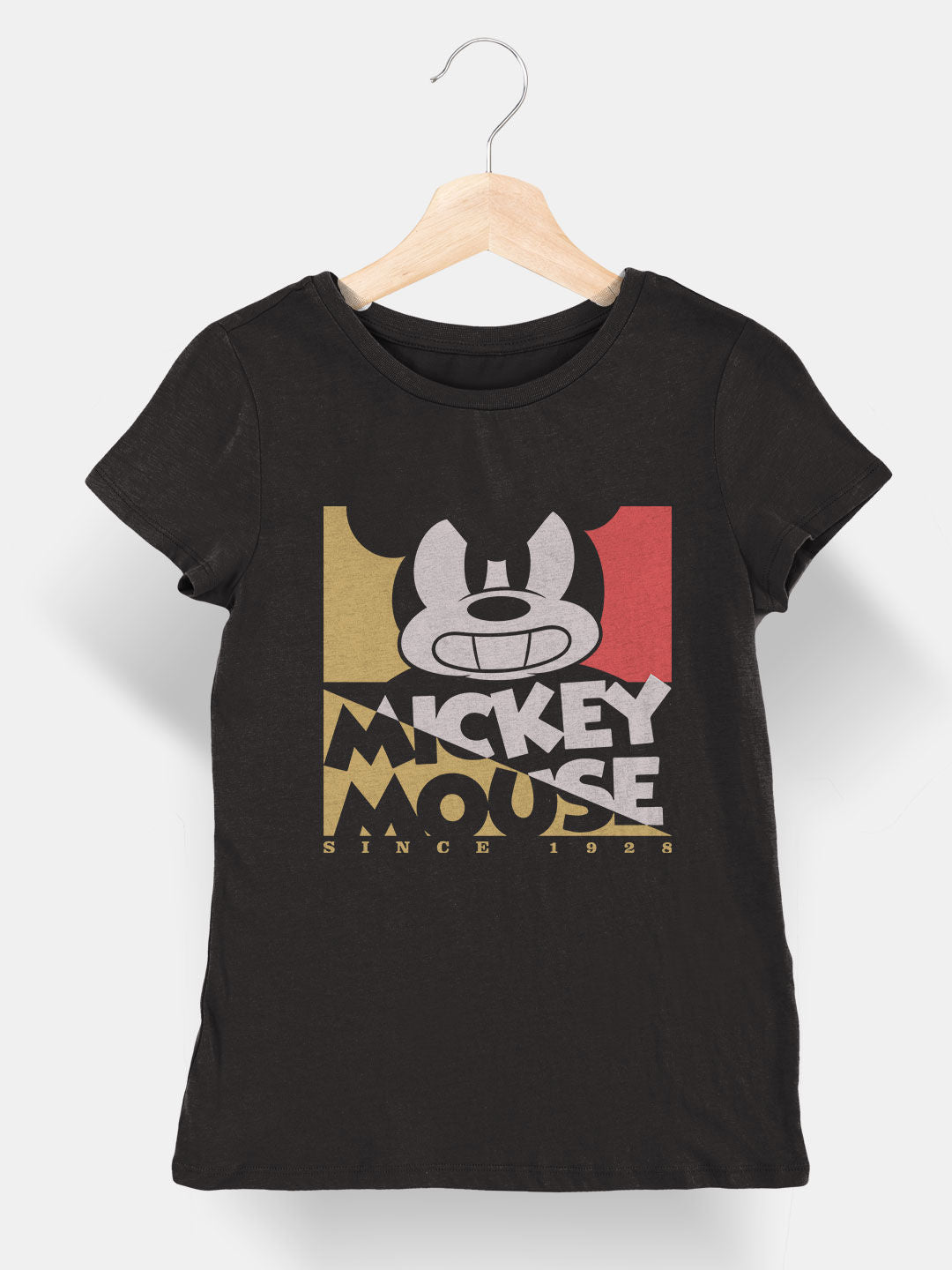 The Original Mickey - Womens T-Shirt Black XL