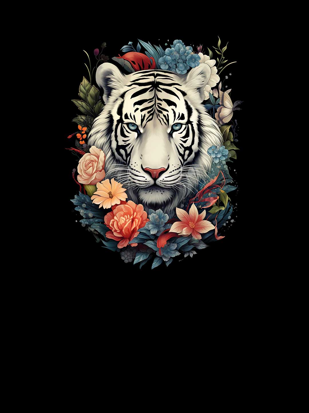 White Tiger - Unisex Hoodie