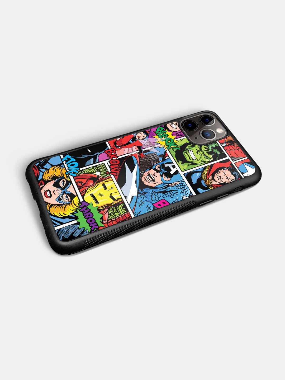Comic Superheroes Mashup - iPhone 11 Pro Max Cover