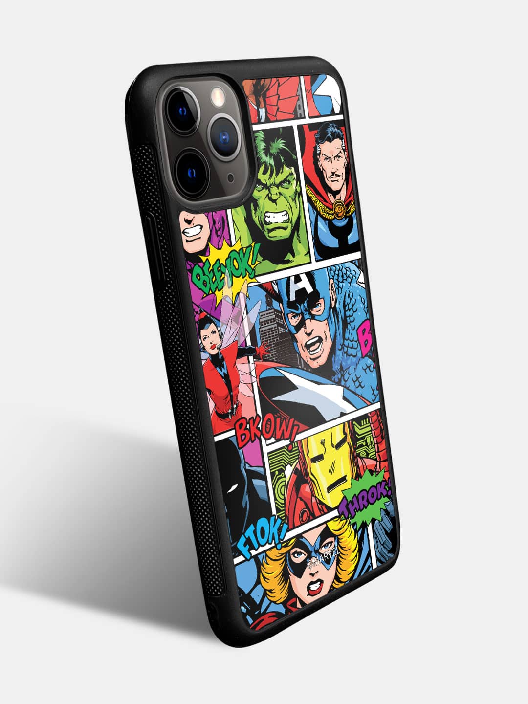 Comic Superheroes Mashup - iPhone 11 Pro Max Cover
