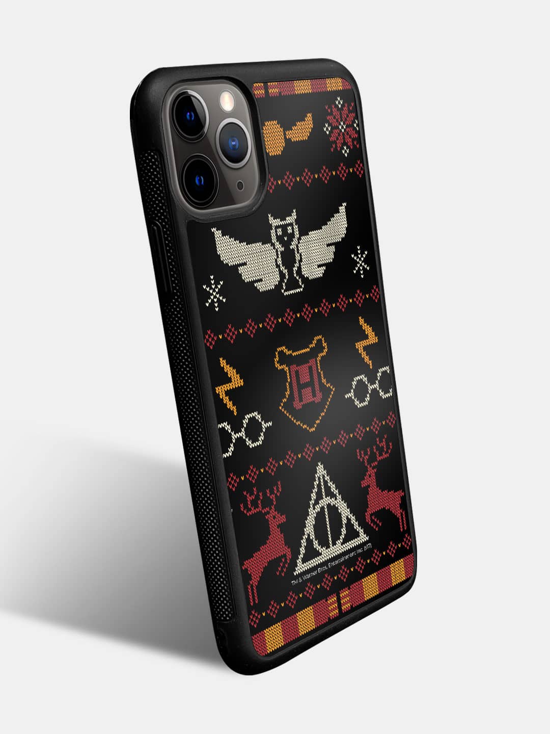 Harry Potter Christmas Pattern - iPhone 11 Pro Max Bumper Cover