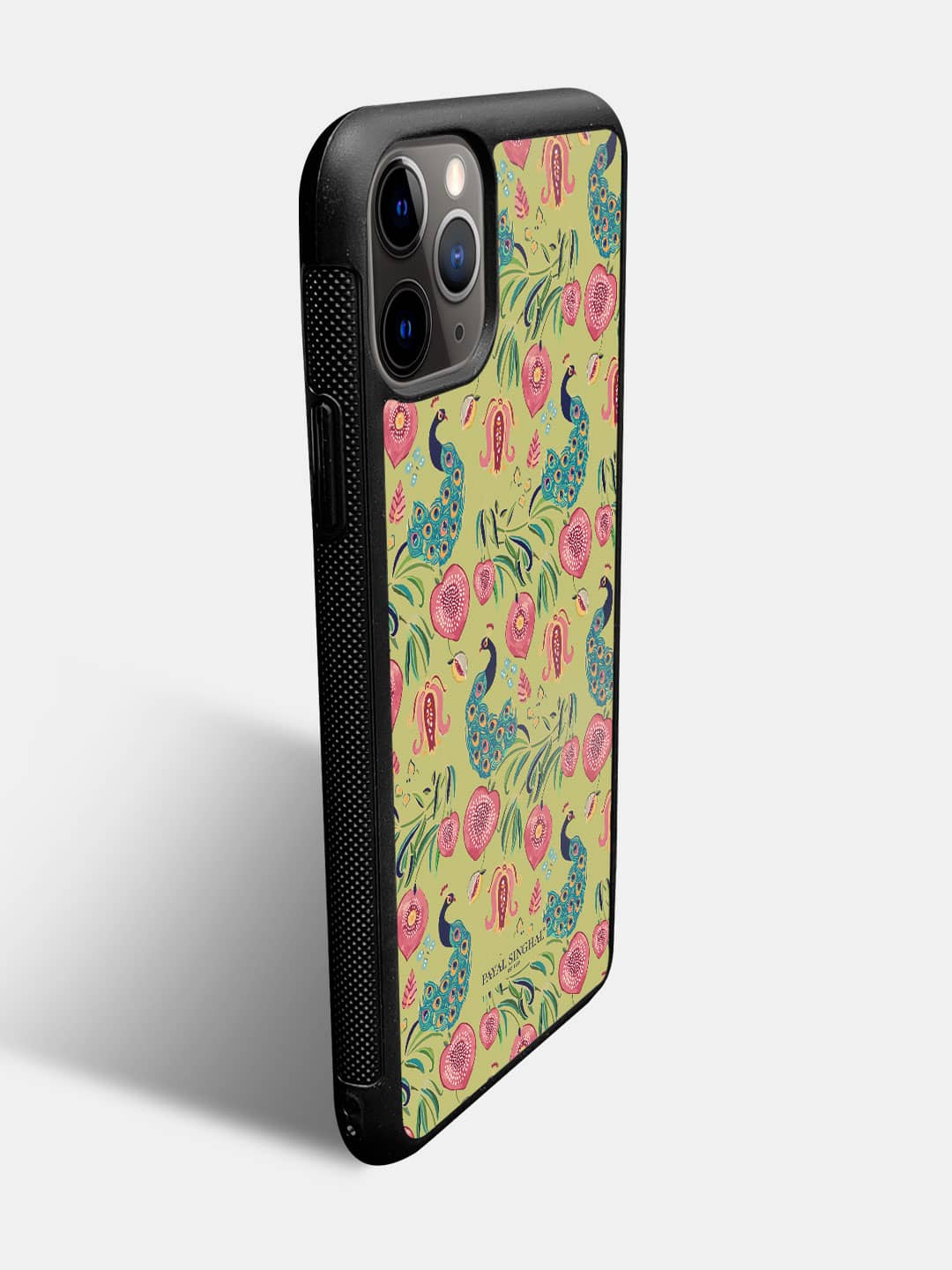 Payal Singhal Anaar and Mor Olive - iPhone 11 Pro Max Cover