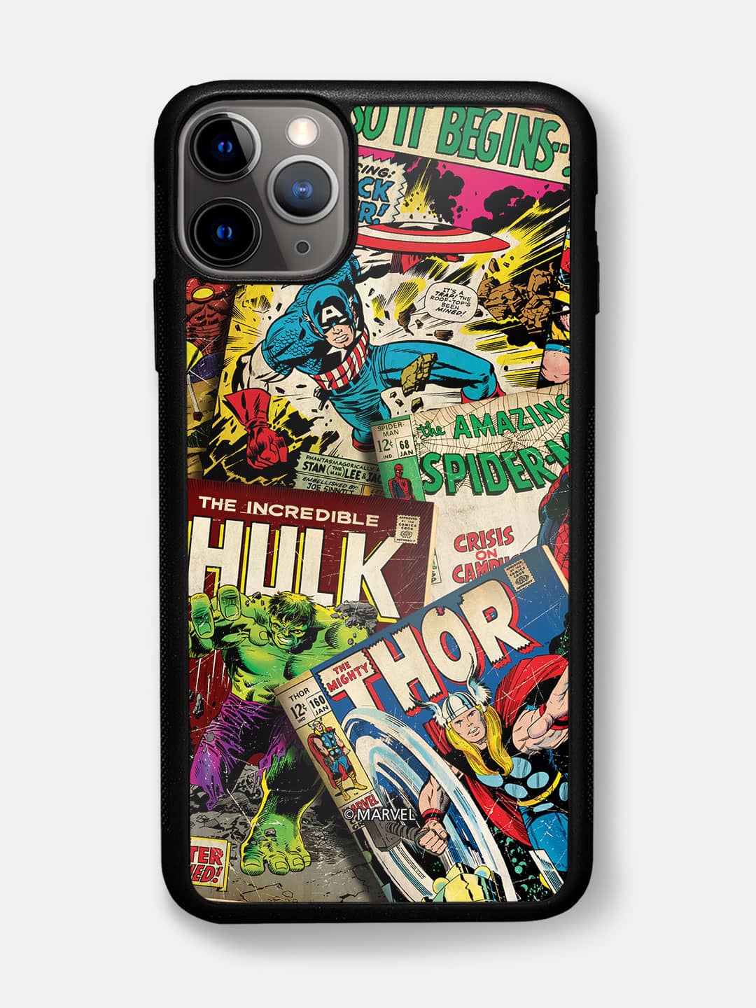 Marvel Comics Collection - iPhone 11 Pro Bumper Cover