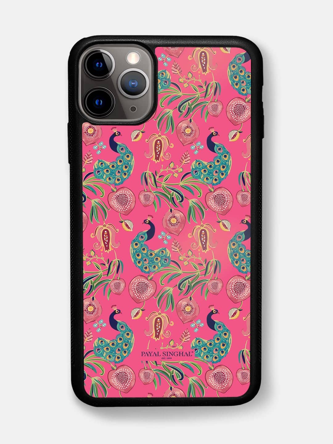 Payal Singhal Anaar and Mor Pink - iPhone 11 Pro Cover
