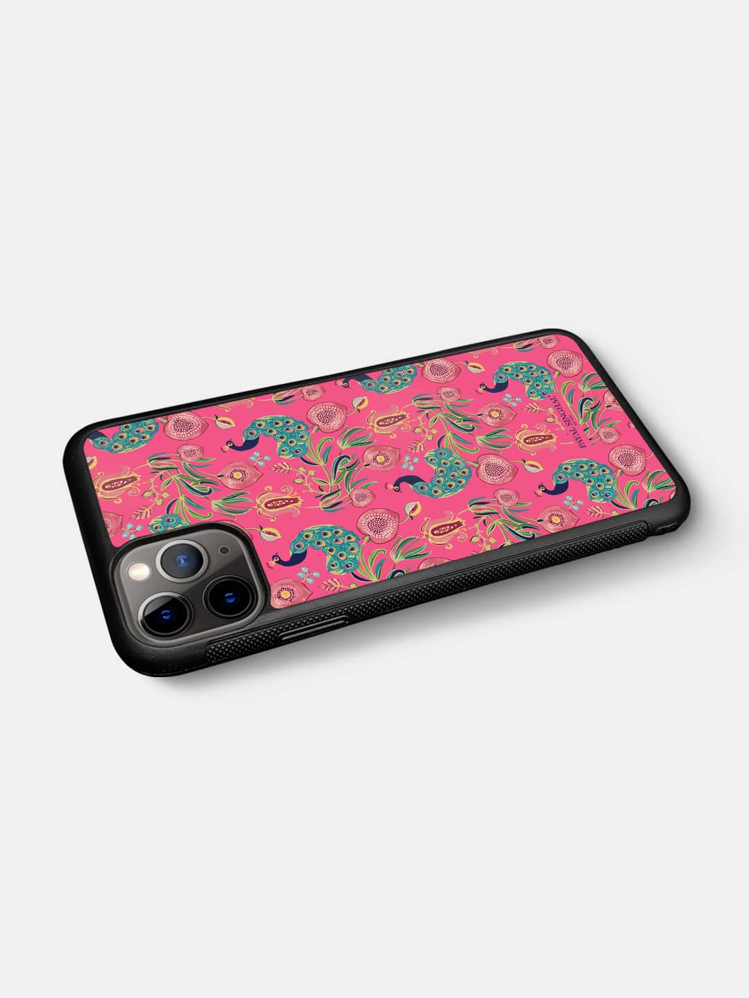 Payal Singhal Anaar and Mor Pink - iPhone 11 Pro Cover