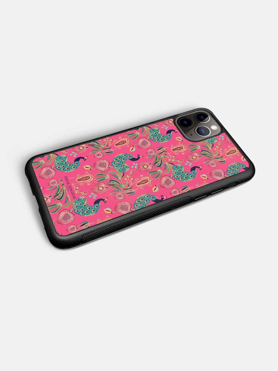 Payal Singhal Anaar and Mor Pink - iPhone 11 Pro Cover