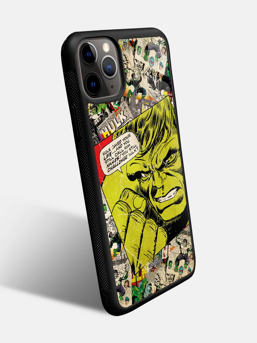 Comic Hulk - iPhone 11 Pro Glass Cover