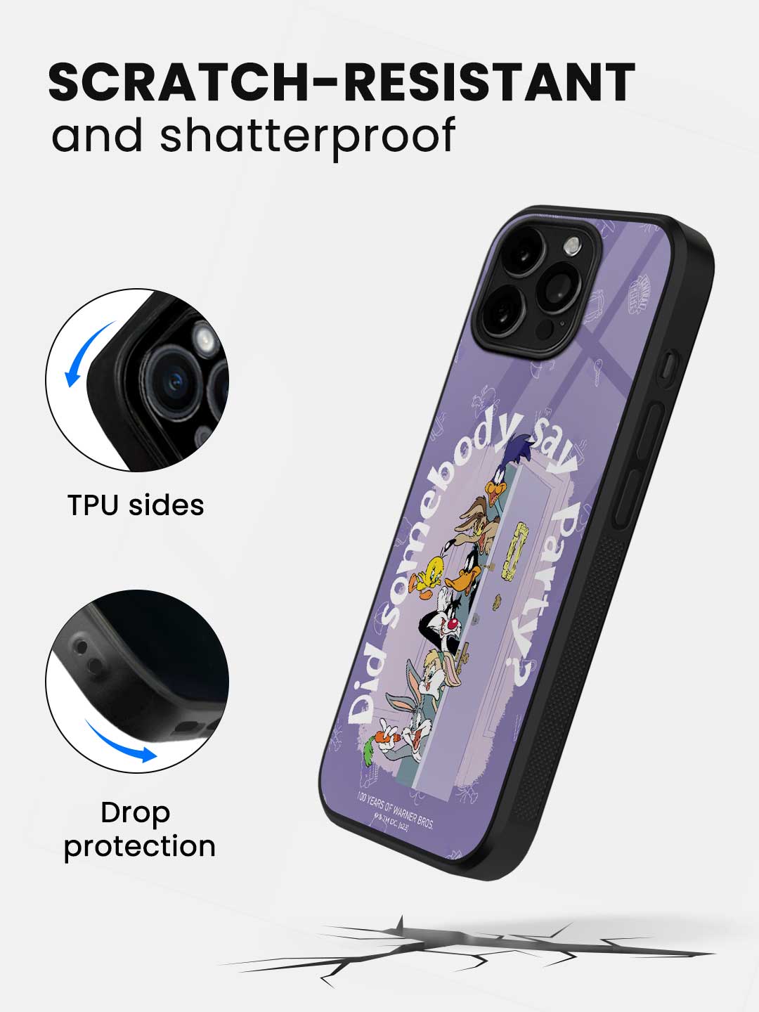 Did Somebody Say Party - iPhone 12 Pro Max Glass Cover