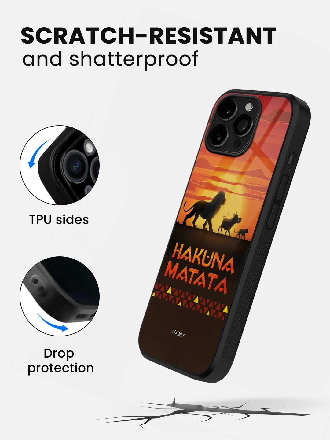 Hakuna Matata - iPhone 12 Pro Max Glass Cover
