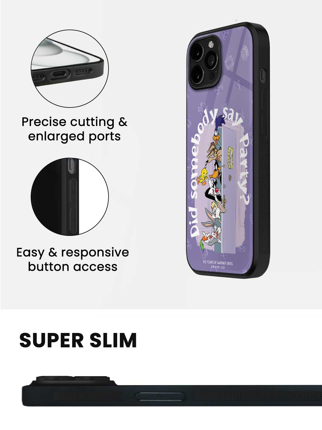 Did Somebody Say Party - iPhone 12 Pro Max Glass Cover