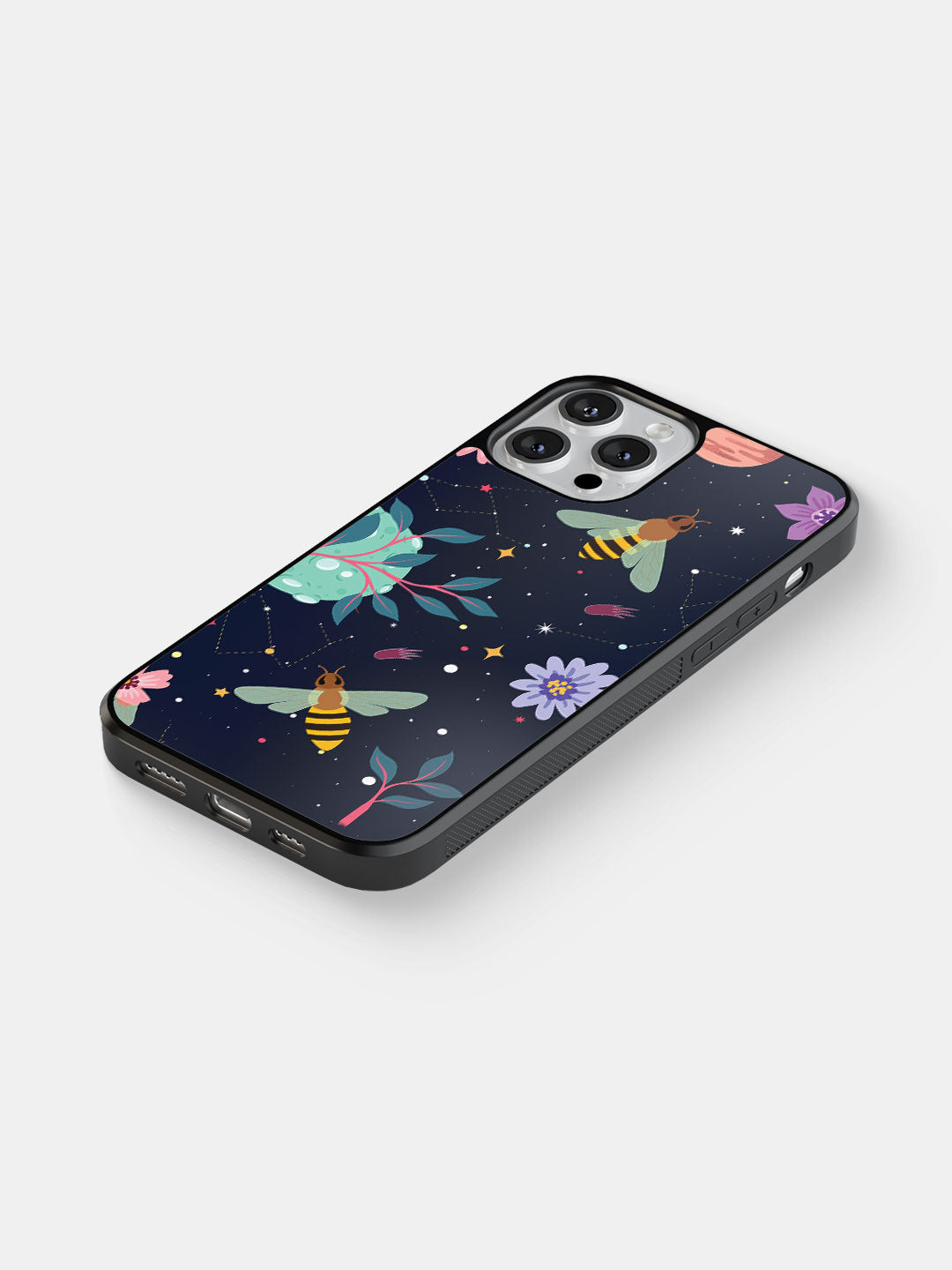 Space Bees - iPhone 12 Pro Bumper Cover
