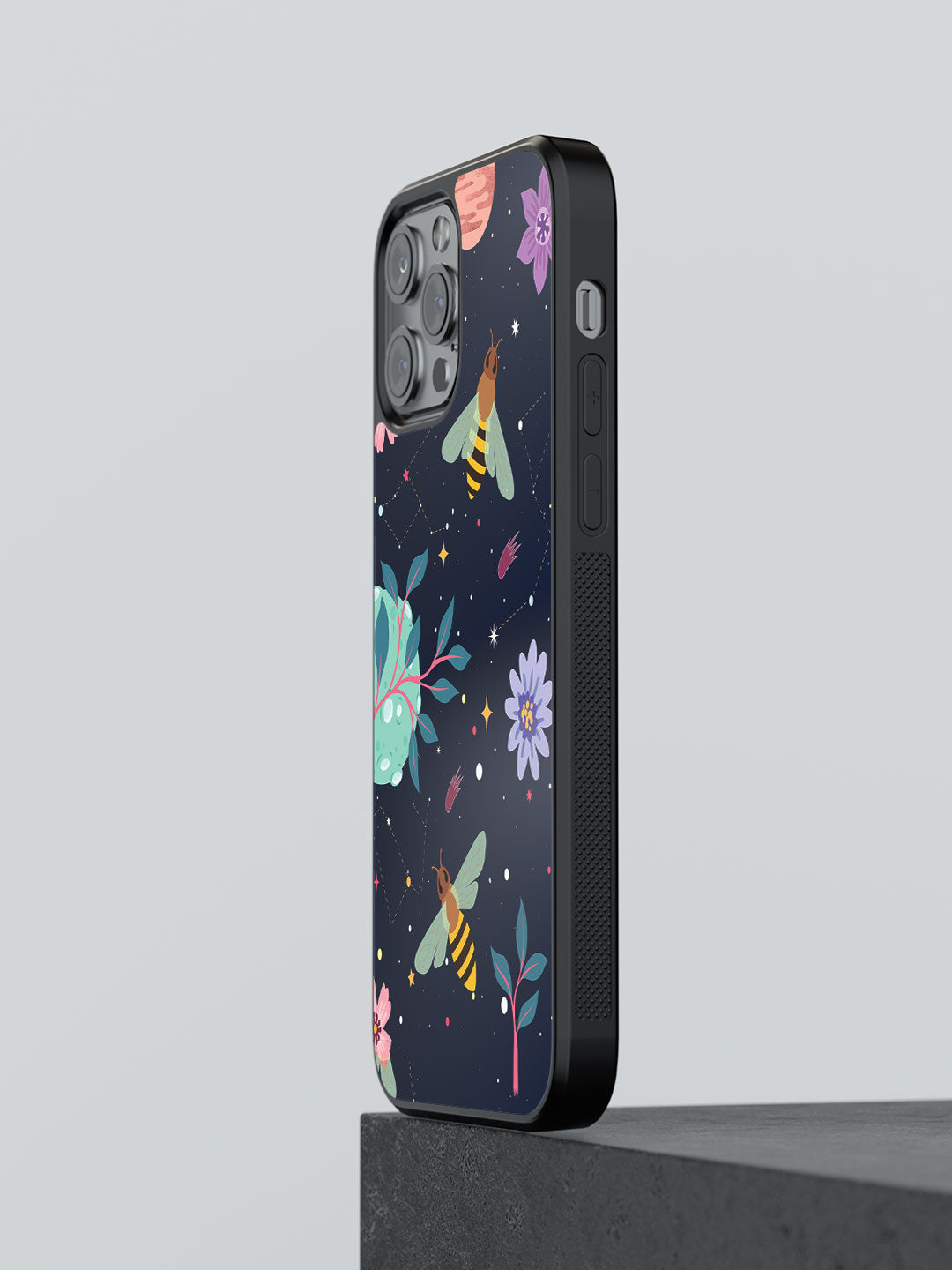 Space Bees - iPhone 12 Pro Bumper Cover
